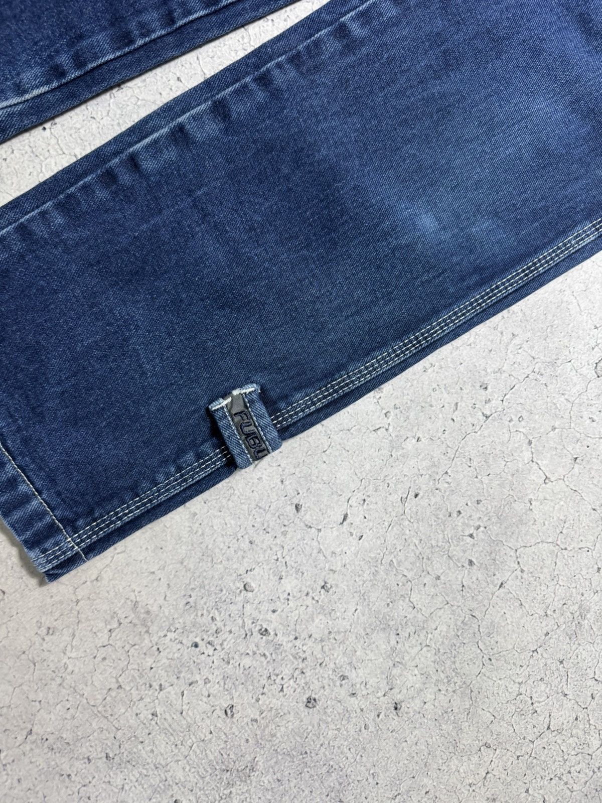 Fubu Vintage Fubu Cargo Rap Baggy Jeans Denim Hype Size US 28 / EU 44 - 3 Thumbnail