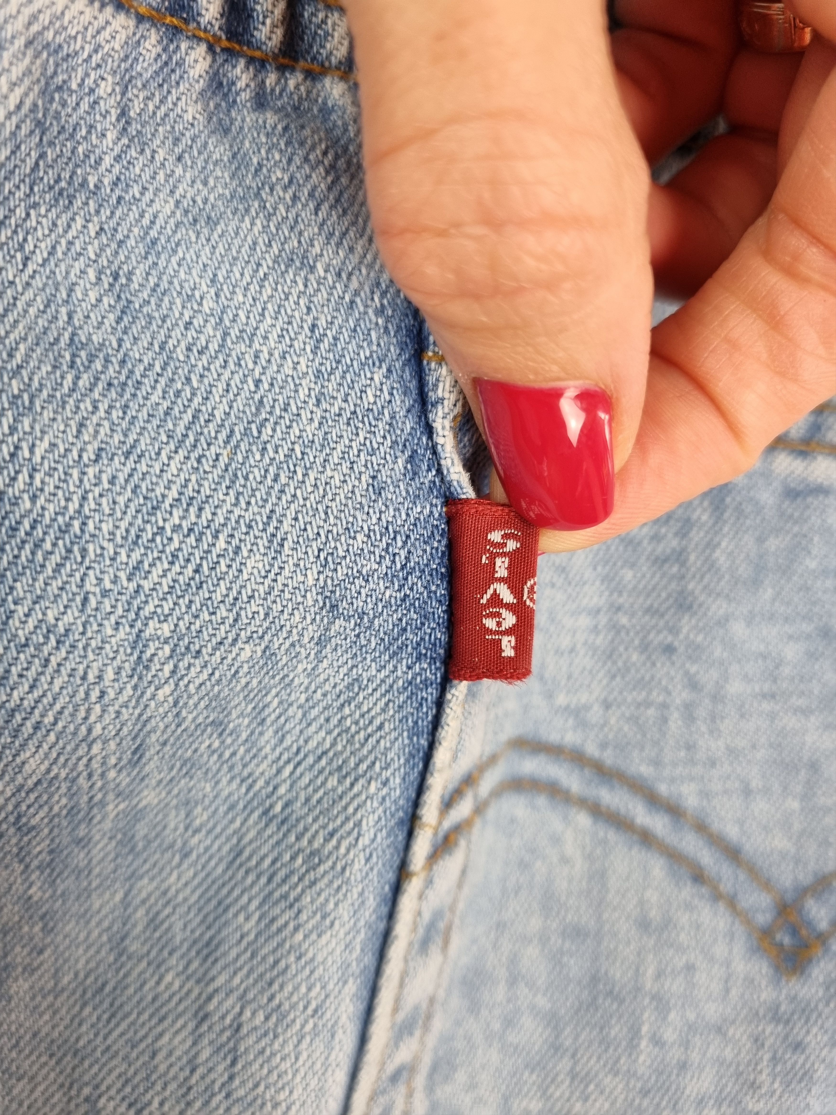 Levi's × Levi's Vintage Clothing × Vintage Levis 501 Magic Blue Vintage Denim Jeans Size US 36 / EU 52 - 20 Thumbnail