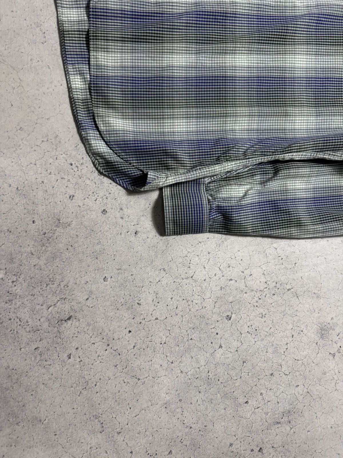 Burberry Burberry London Checked Button Up Vintage Shirt Size US L / EU 52-54 / 3 - 3 Thumbnail