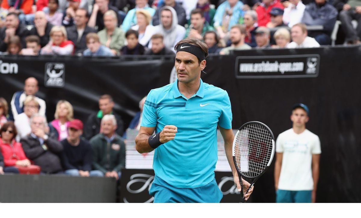 Nike Nike Roger Federer RF 2018 Stuttgart Winner Jersey Shirt L Size US L / EU 52-54 / 3 - 2 Thumbnail
