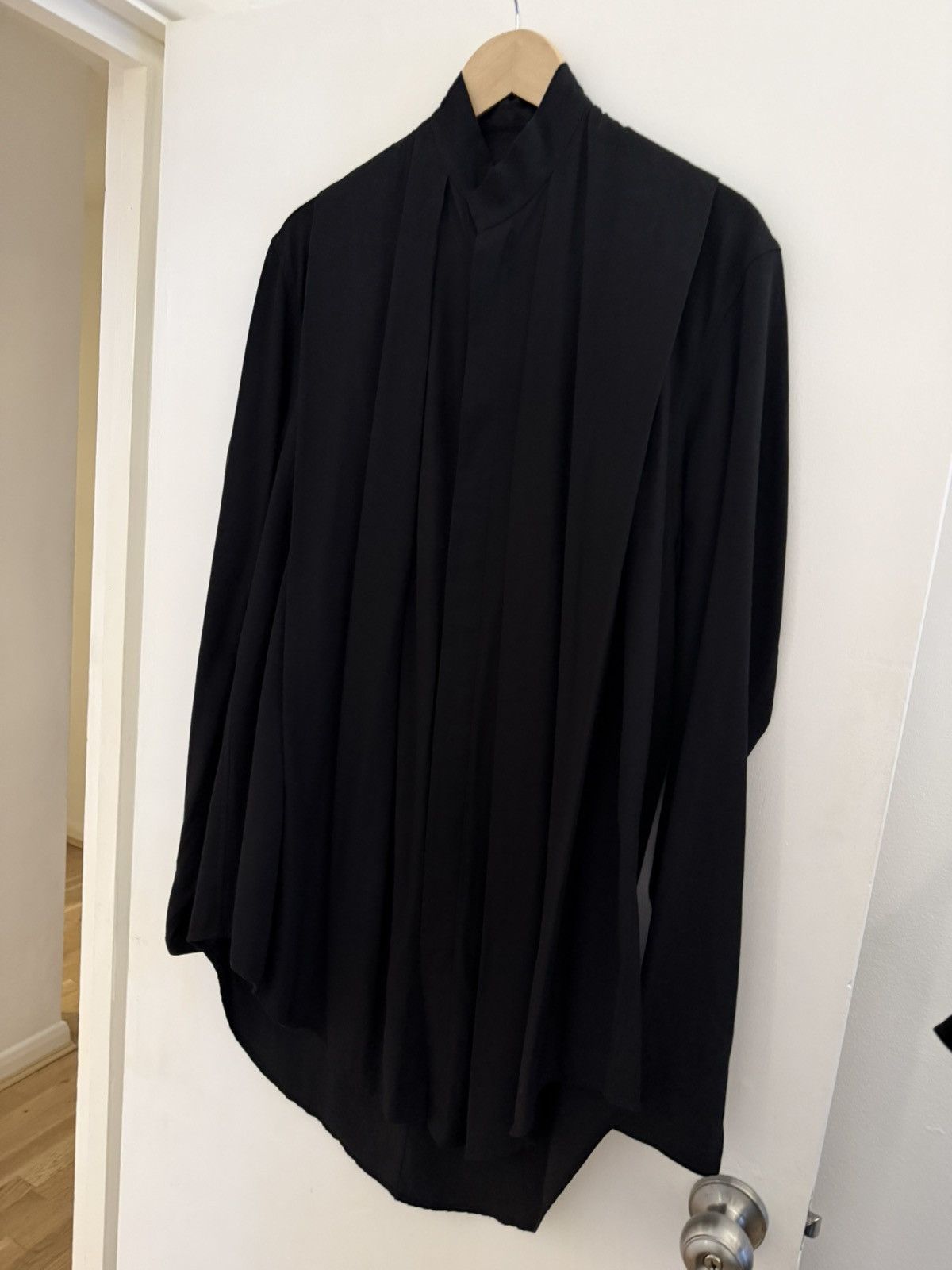 Julius Julius 2020 Front Tuck Shirt Black Size 1 Oversized Size US S / EU 44-46 / 1 - 7 Thumbnail