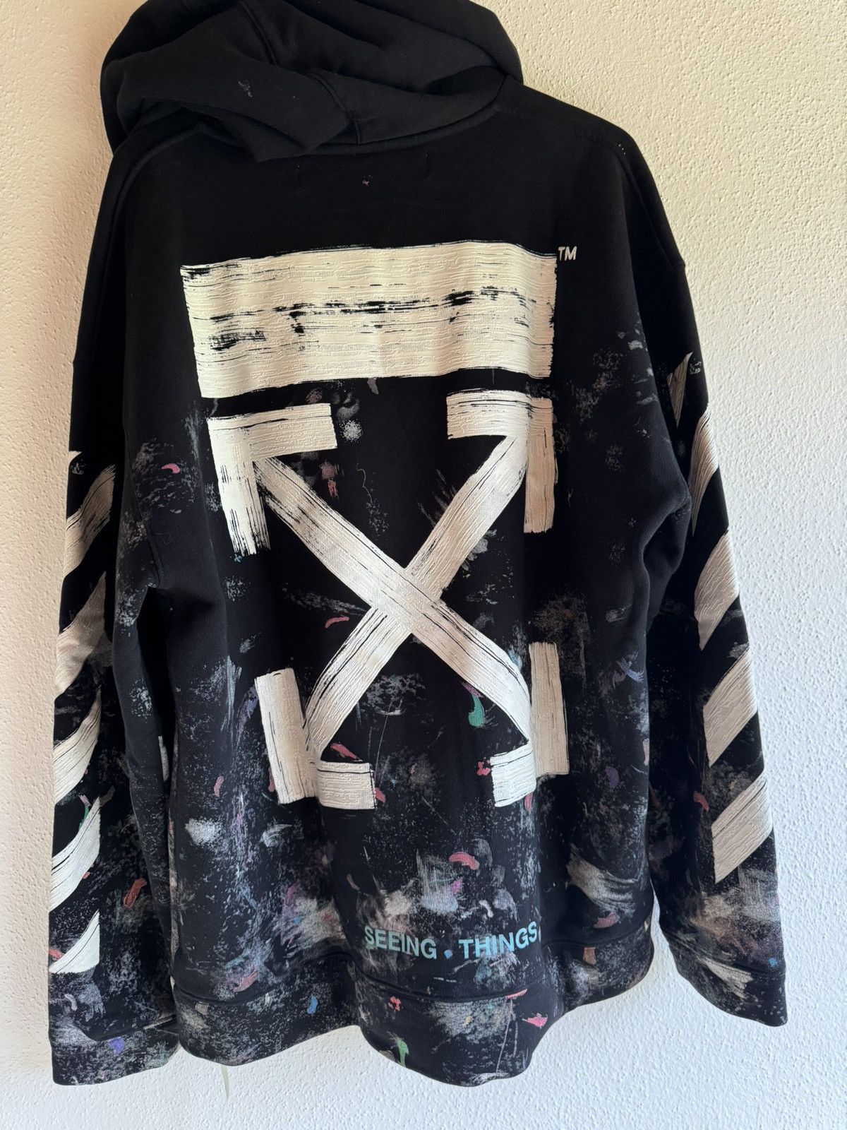 Off White Off White Galaxy Hoodie 2013 Grailed