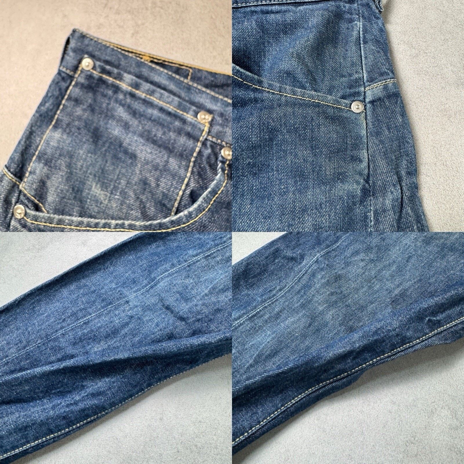 Levi's Levis Twisted 0835 Engineered Jeans Blue Men Streetwear Size US 32 / EU 48 - 20 Thumbnail