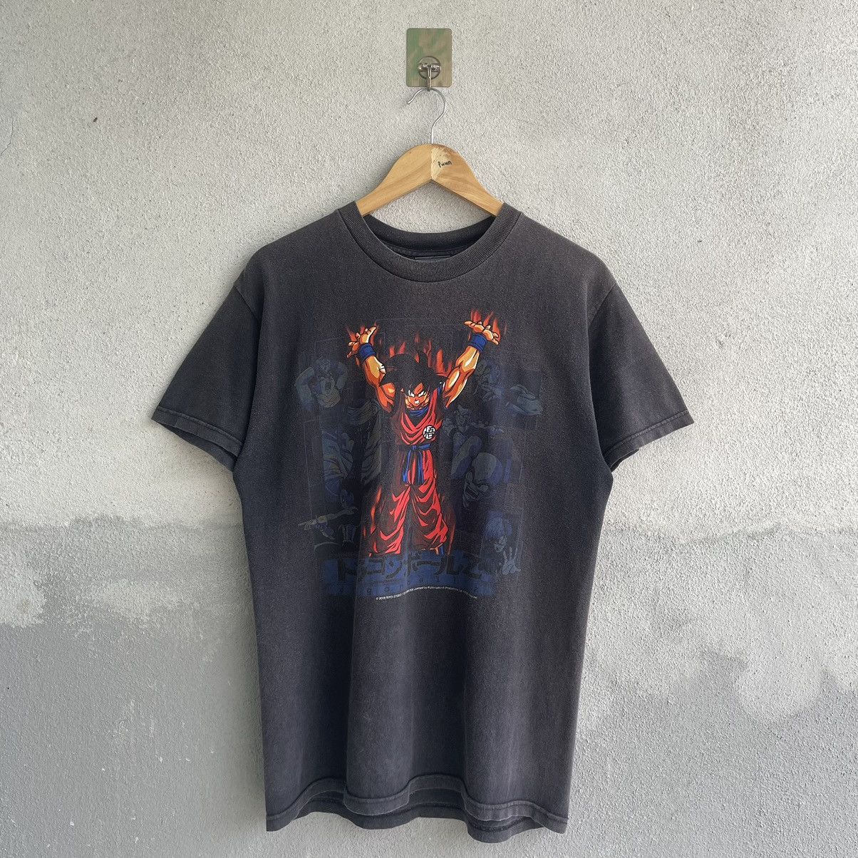 Anime Vintage Y2K Thrashed Dragon Ball Tee Shirt Size US L / EU 52-54 / 3 - 1 Thumbnail