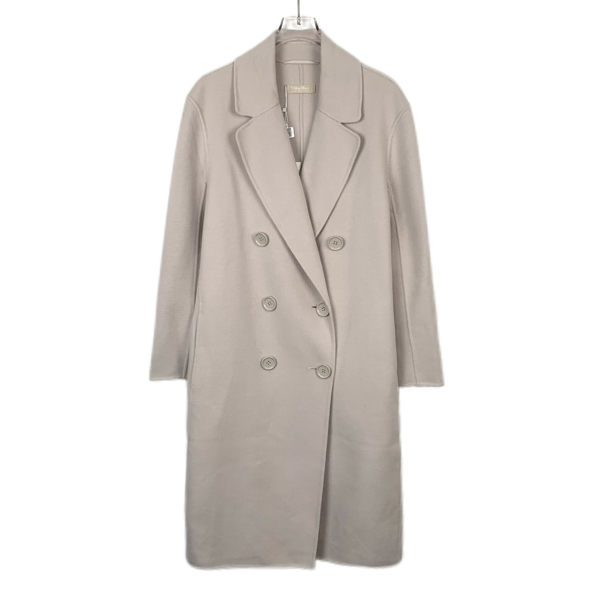 Max Mara H10210 Max Mara Wool-Blend Double-Breasted Coat Beige Size M / US 6-8 / IT 42-44 - 1 Thumbnail