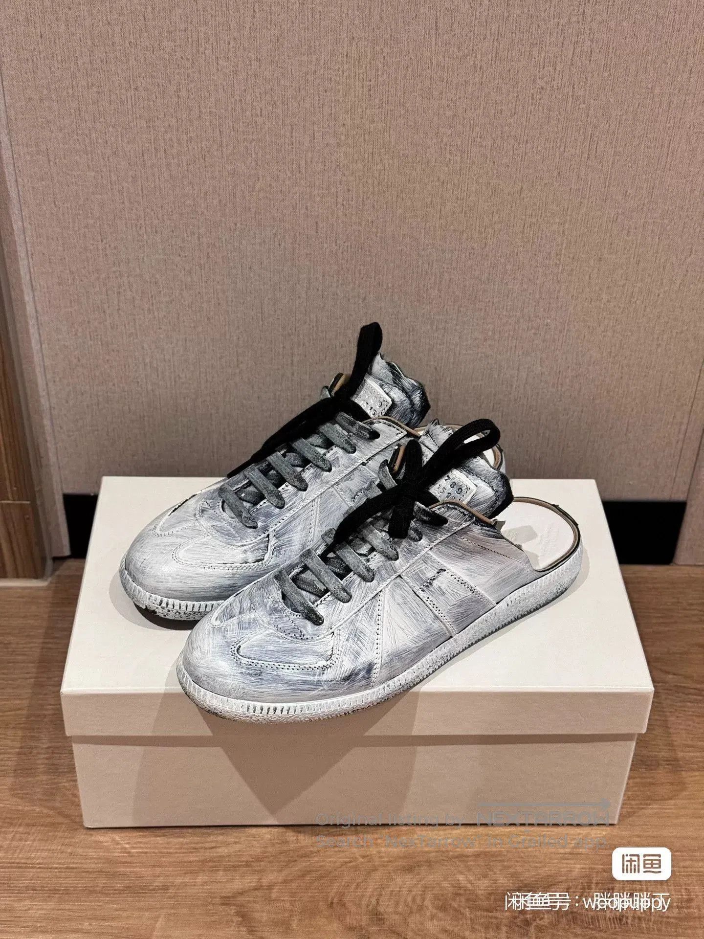 Maison Margiela Maison Margiela Coated Trainer Slippers. Size US 7 / IT 37 - 2 Thumbnail