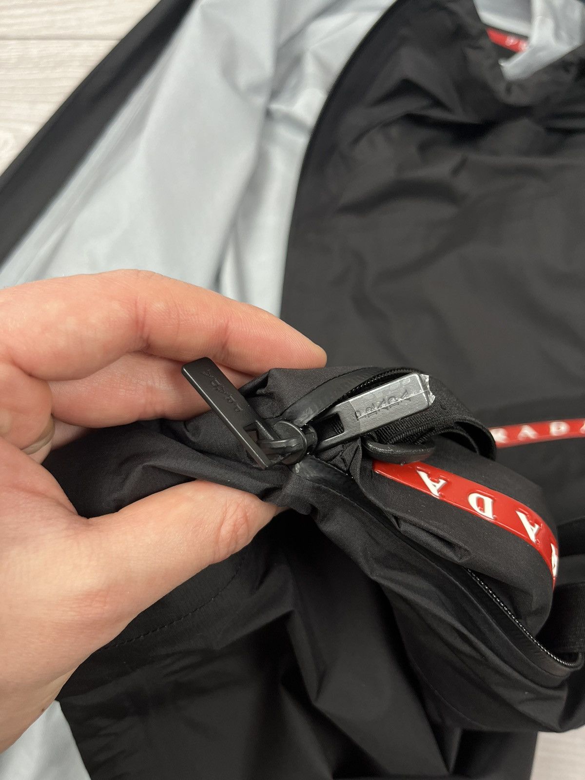 Prada Prada Linea Rossa Black Red Tab Ski Jacket Womens XS Size XS / US 0-2 / IT 36-38 - 22 Thumbnail