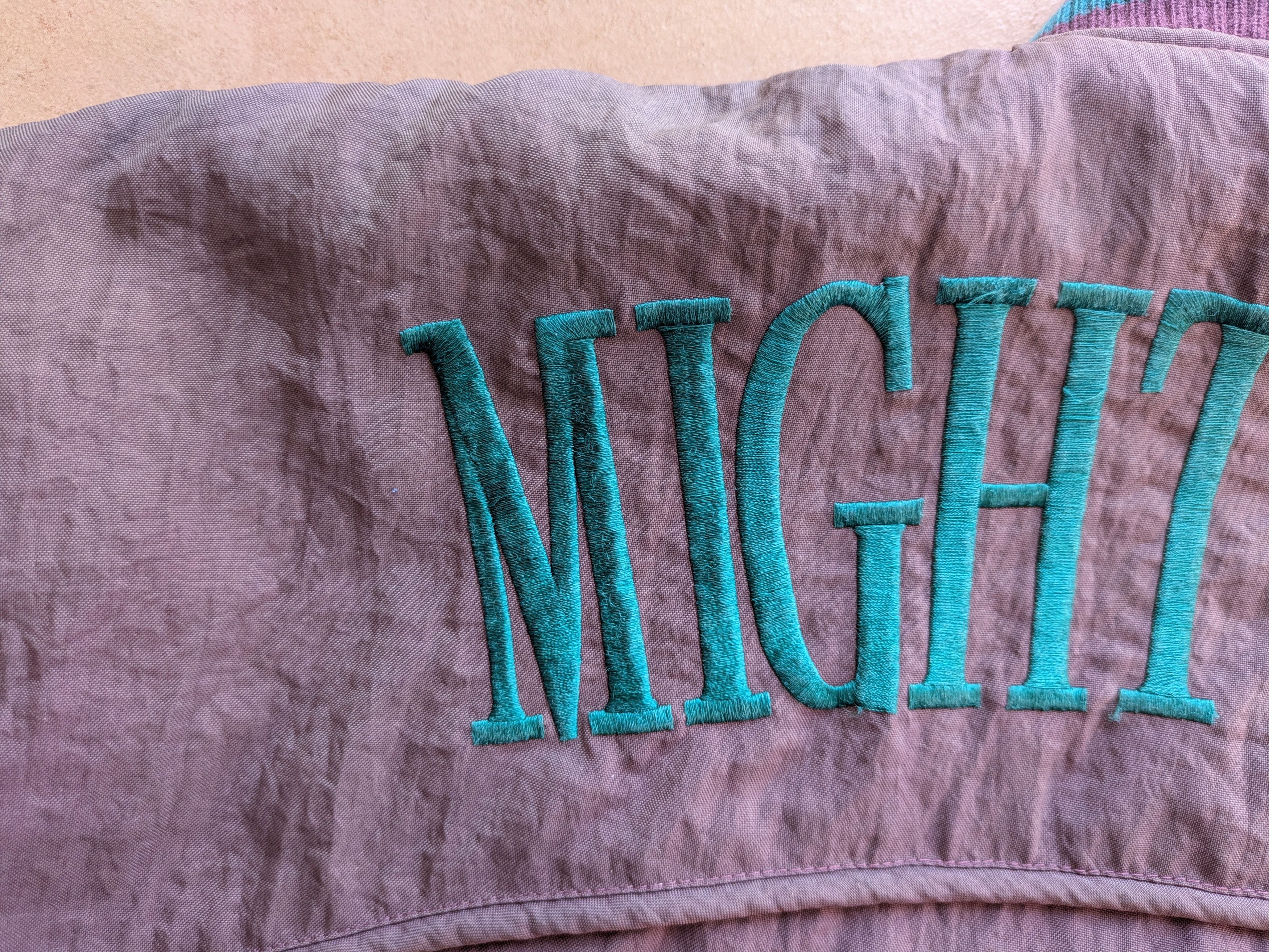 Starter Anaheim Mighty Ducks 90s NUTMEG bomber M NHL vintage Size US M / EU 48-50 / 2 - 5 Thumbnail