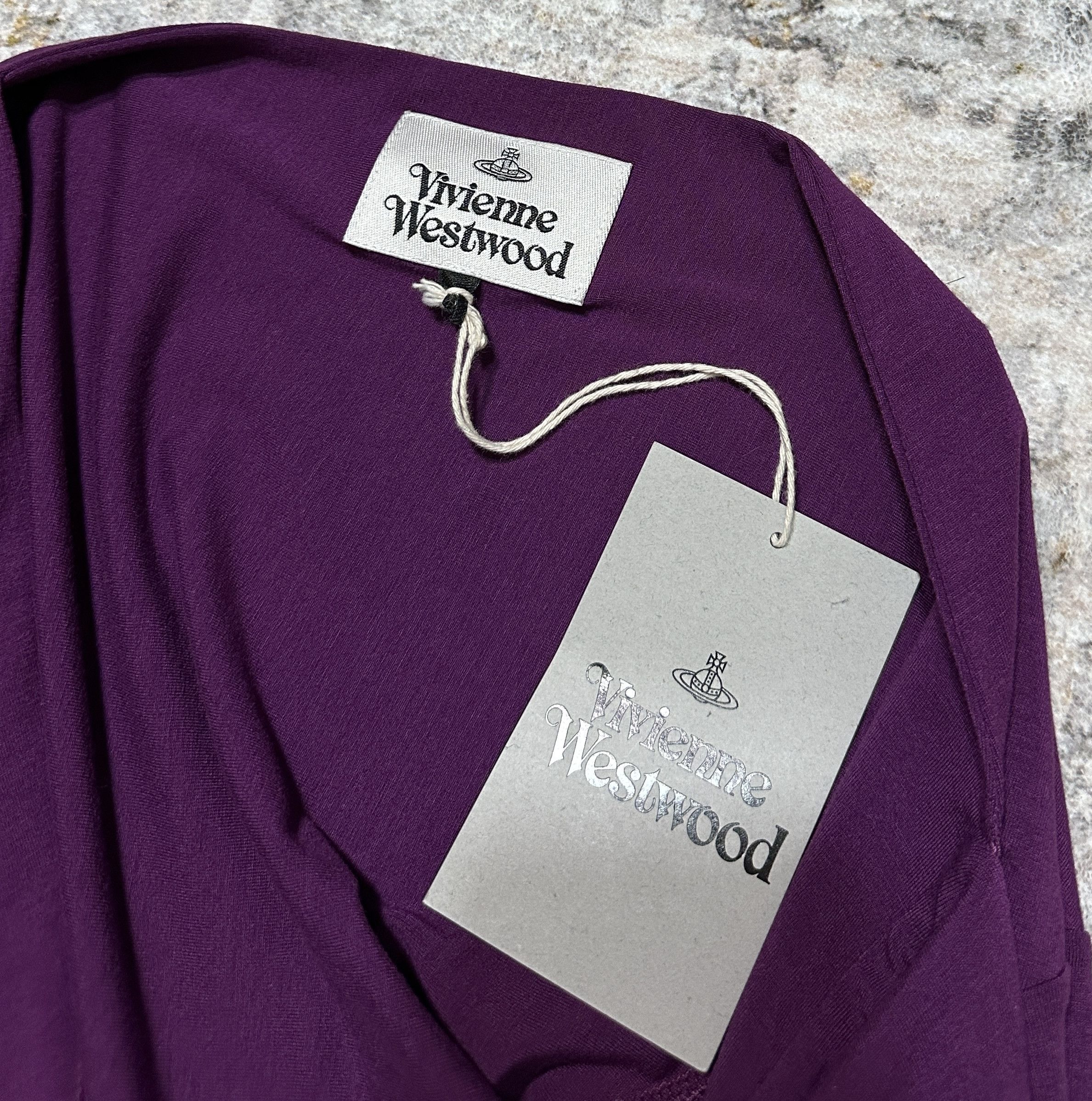 Vivienne Westwood Purple viscose dress Size S / US 4 / IT 40 - 6 Thumbnail
