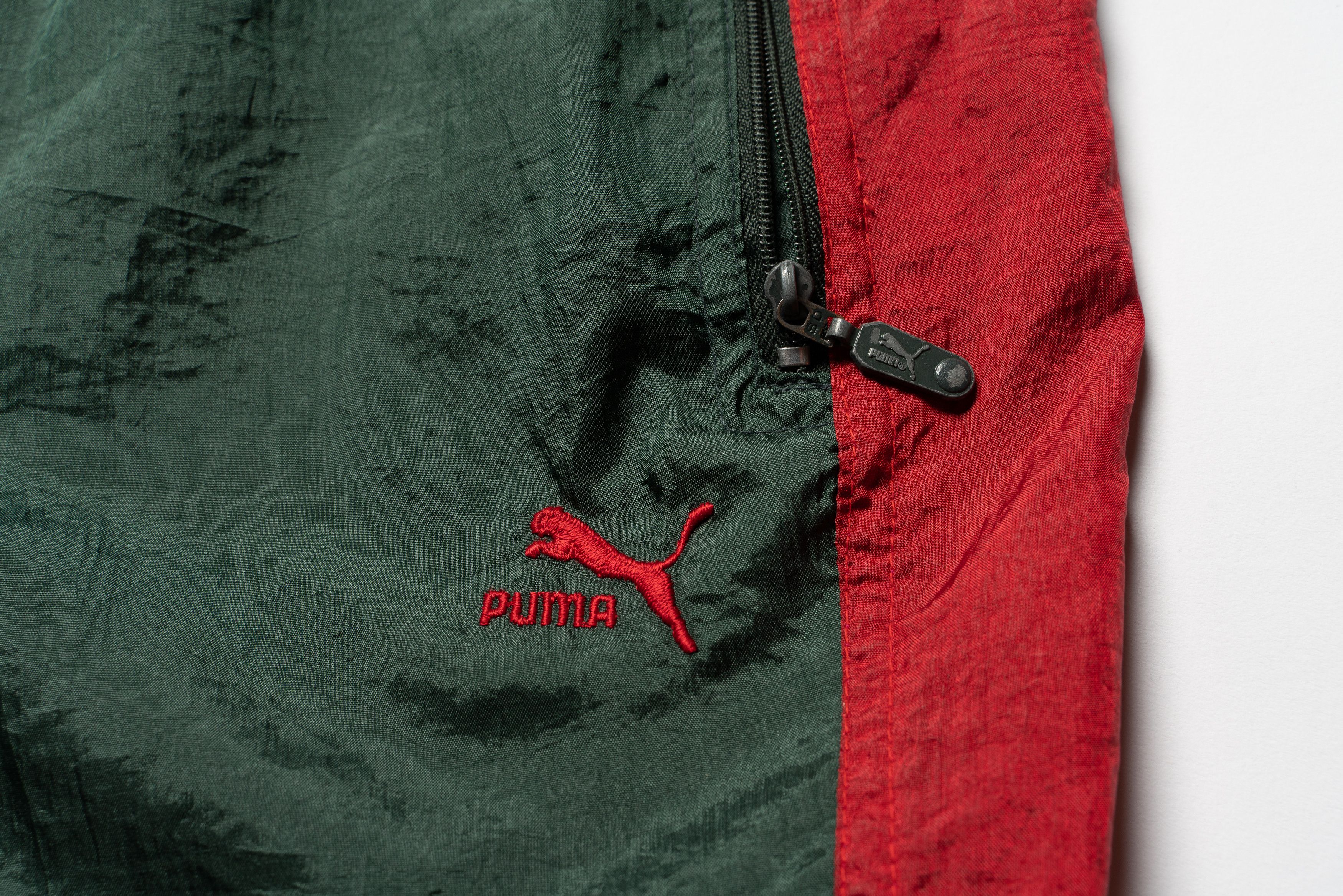 Puma 🔵PUMA Vintage 90's Track Pants Nylon Training Trousers Size US 36 / EU 52 - 5 Thumbnail