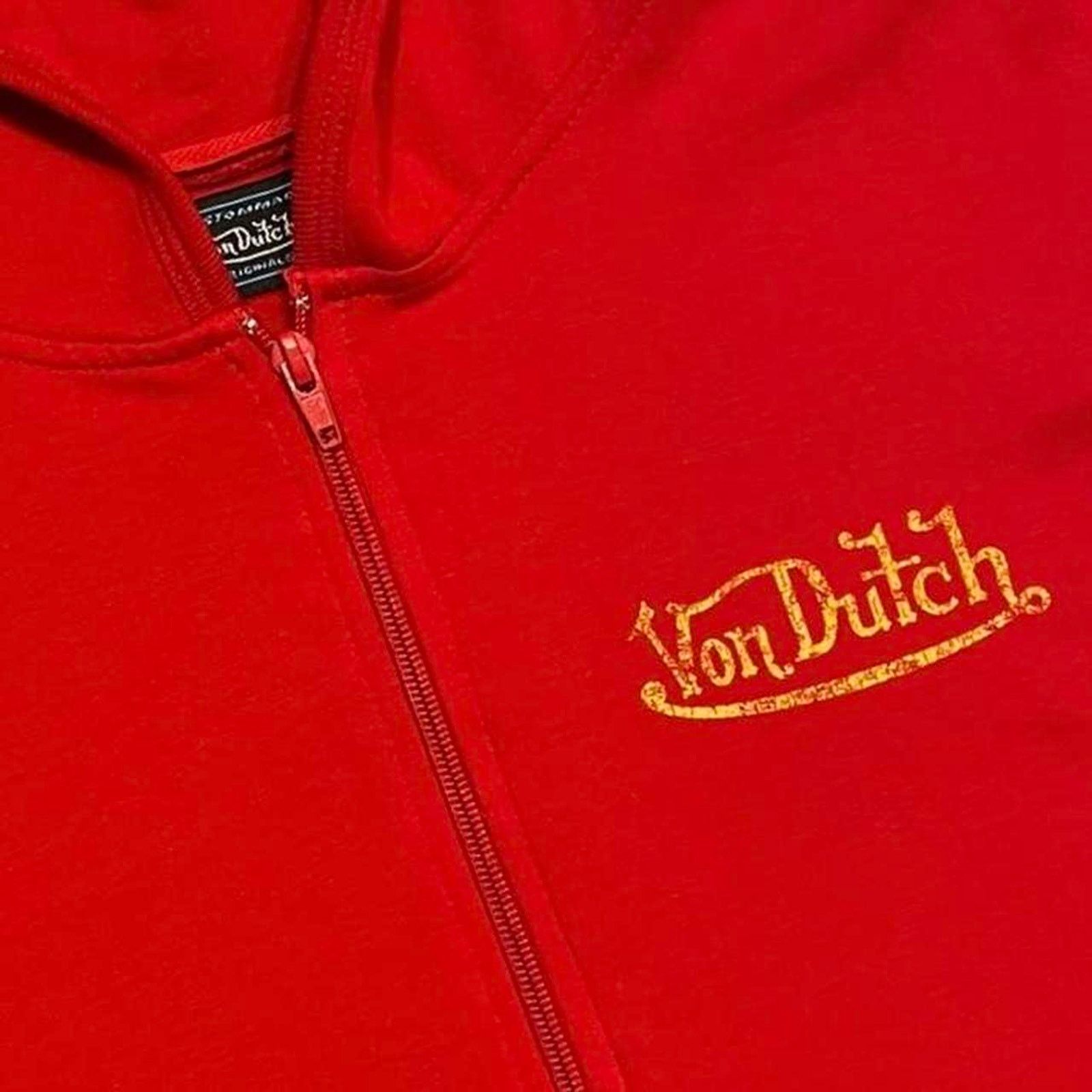 Von Dutch Vintage Y2K 2000’s Von Dutch front zip hoodie Size L Size L / US 10 / IT 46 - 3 Thumbnail