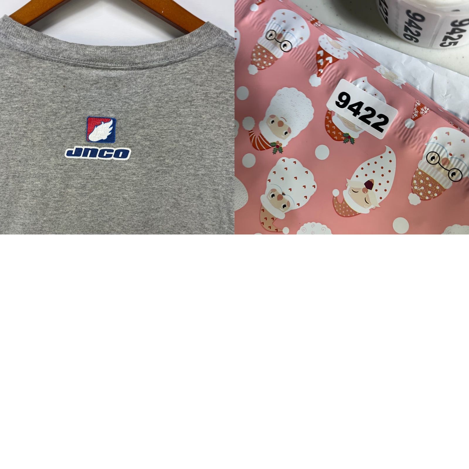 JNCO VINTAGE JNCO T-Shirt XL Men Short Sleeve Gray Baggy Size US XL / EU 56 / 4 - 8 Thumbnail