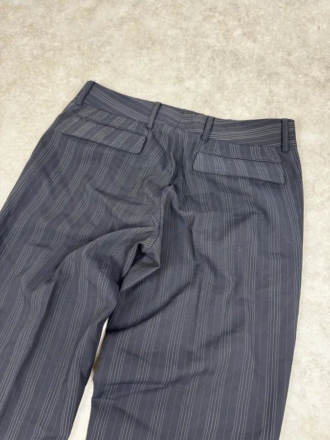 Dolce & Gabbana 2000s Dolce & Gabbana Navy Classy Striped Pants Size US 30 / EU 46 - 7 Thumbnail