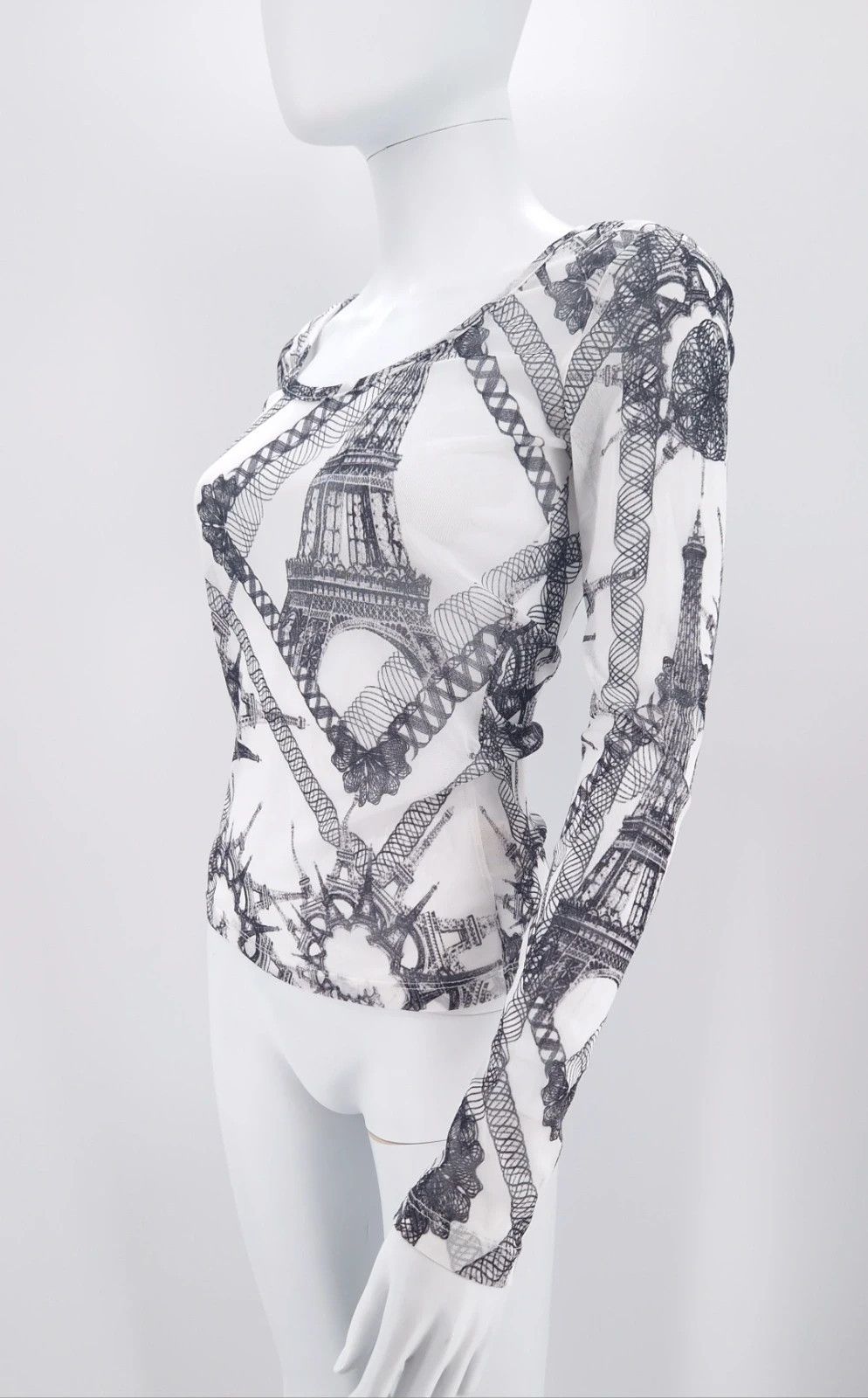 Jean Paul Gaultier Jean Paul Gaultier Mesh Top Paris Size S / US 4 / IT 40 - 9 Thumbnail