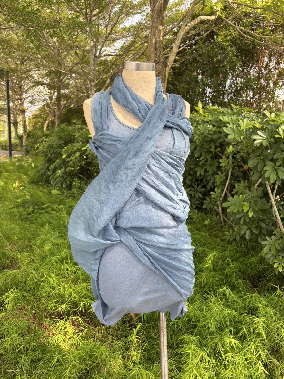 Vintage siste's blouse with scarves