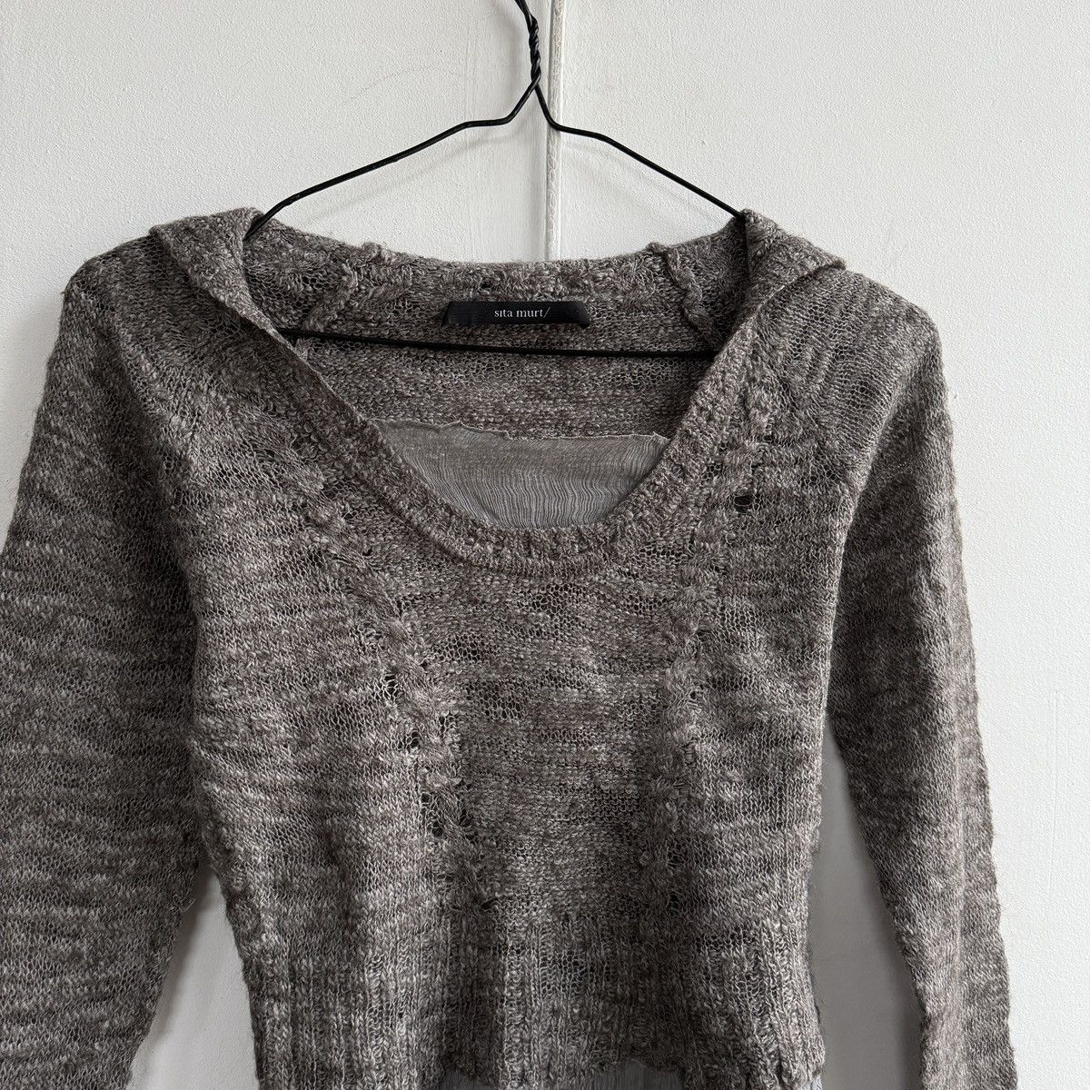 Other Sita Murt Knit Wool Mohair Silk Blouse Sweater Size M / US 6-8 / IT 42-44 - 7 Thumbnail