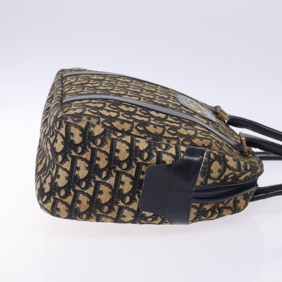 Dior DIOR Trotter Canvas Hand Bag Navy Size ONE SIZE - 4 Thumbnail