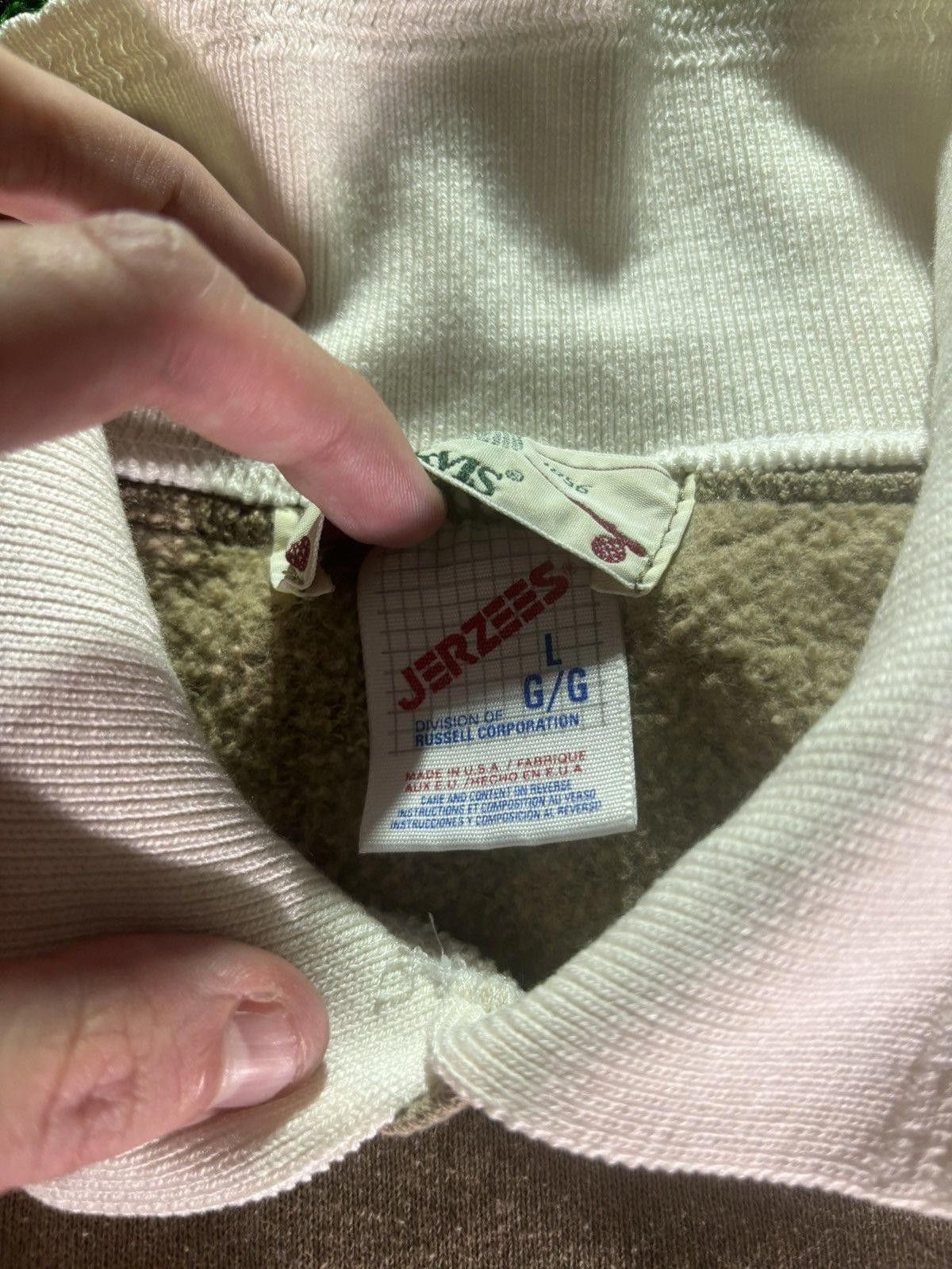 Vintage Orvis Jerzees Morning Sun Collared Pullover