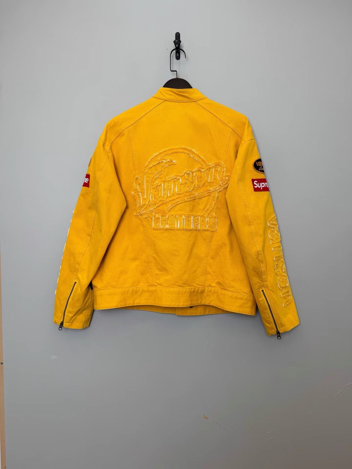 Supreme Supreme x Vanson Cordura Denim Jacket FW22 Week12 K36 Size US L / EU 52-54 / 3 - 2 Thumbnail
