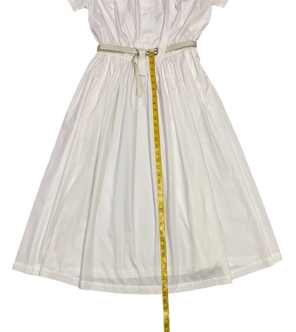 Comme des Garcons Comme Des Garçons AD2001 Cotton Poplin Midi Dress Size M / US 6-8 / IT 42-44 - 22 Thumbnail
