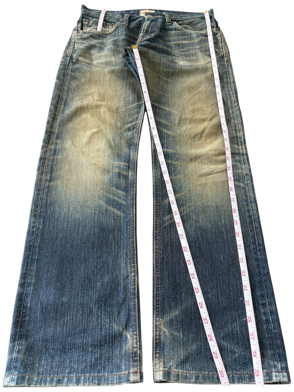 Edwin Exclusive Vintage Edwin XV Mud Wash Loose Jeans Size US 32 / EU 48 - 12 Thumbnail