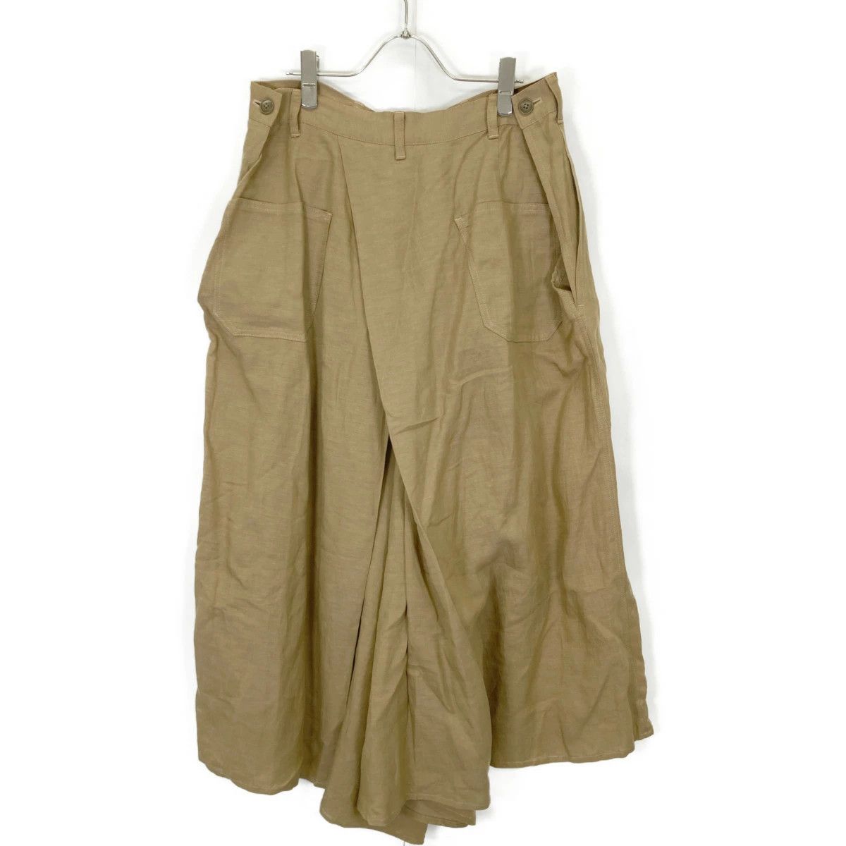 Yohji Yamamoto Yohji Yamamoto Pour Homme pleated cropped trousers Size US 30 / EU 46 - 1 Thumbnail