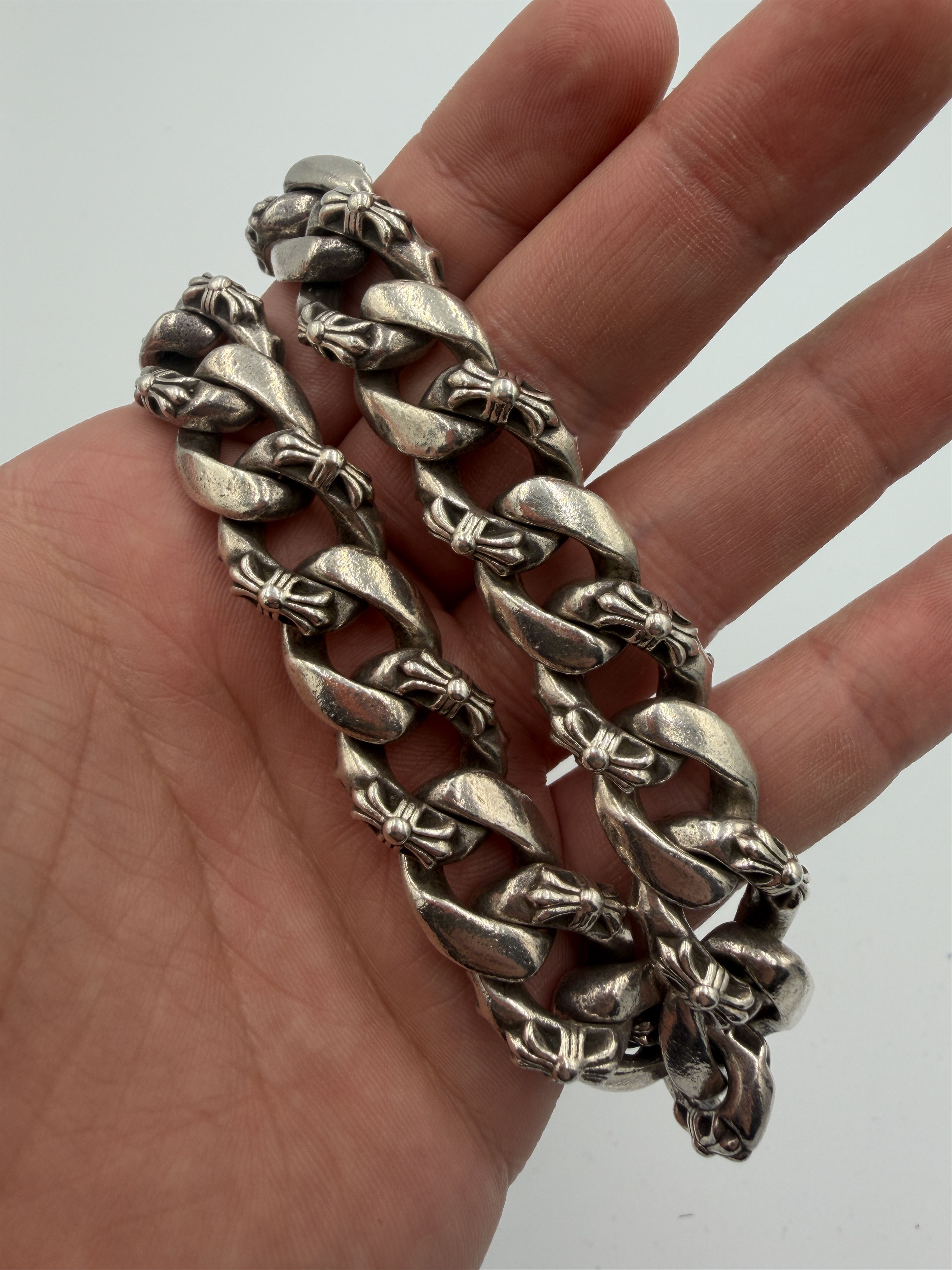 Chrome Hearts Chrome Hearts Silver Fancy Link Wallet Chain Size ONE SIZE - 8 Thumbnail
