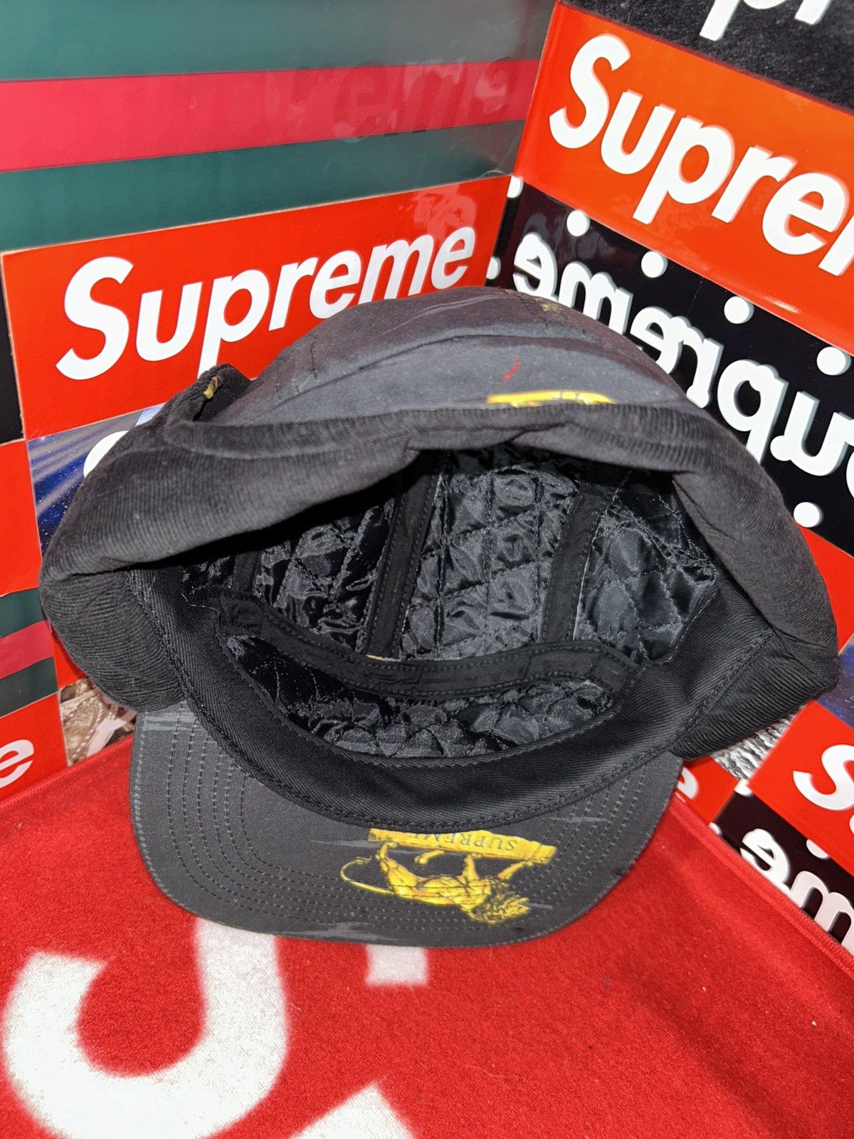 Supreme Supreme Lions Trail Camp Cap FW13 RARE HAT Size ONE SIZE - 6 Thumbnail
