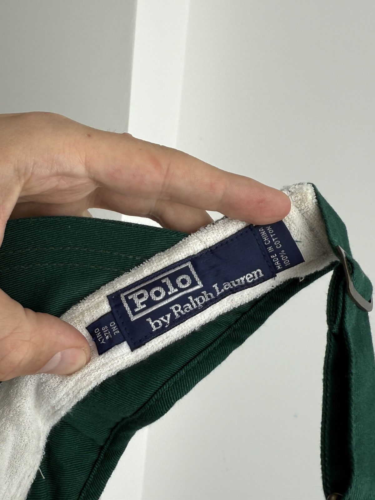 Polo Ralph Lauren Vintage 90s Polo Ralph Lauren Cap Size ONE SIZE - 5 Thumbnail