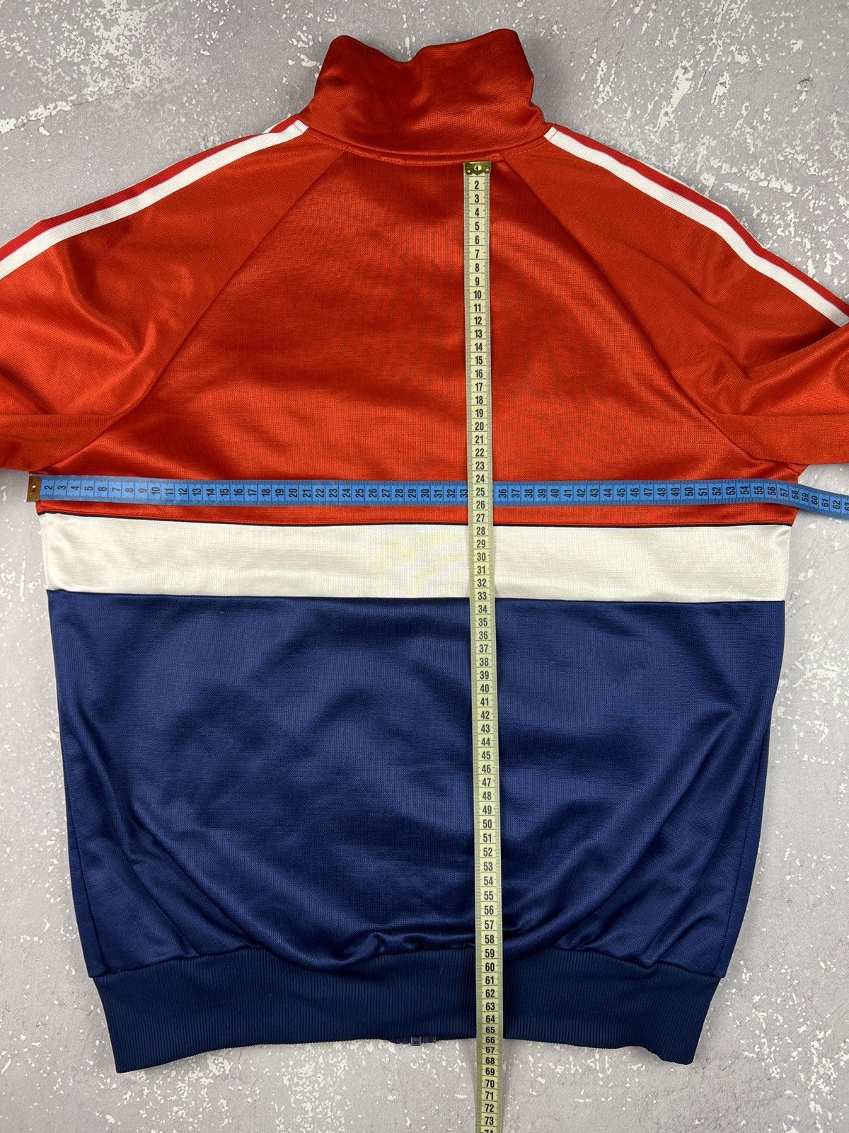 Adidas RARE 80s 90s Adidas Switzerland Track Jacket West Germany Size US L / EU 52-54 / 3 - 8 Thumbnail