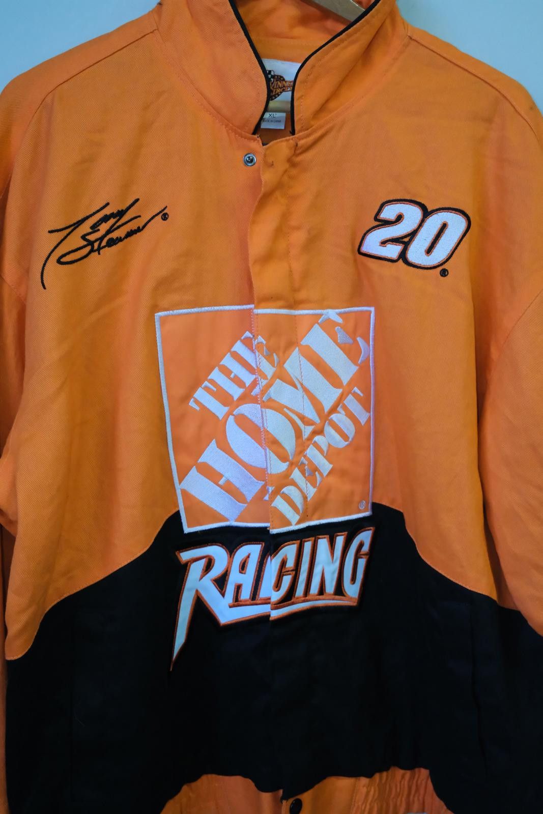 Winners Circle 00's Winner Circle Home Depot Racing Tony Stewart #20 Jacket Size XL / US 12-14 / IT 48-50 - 3 Thumbnail