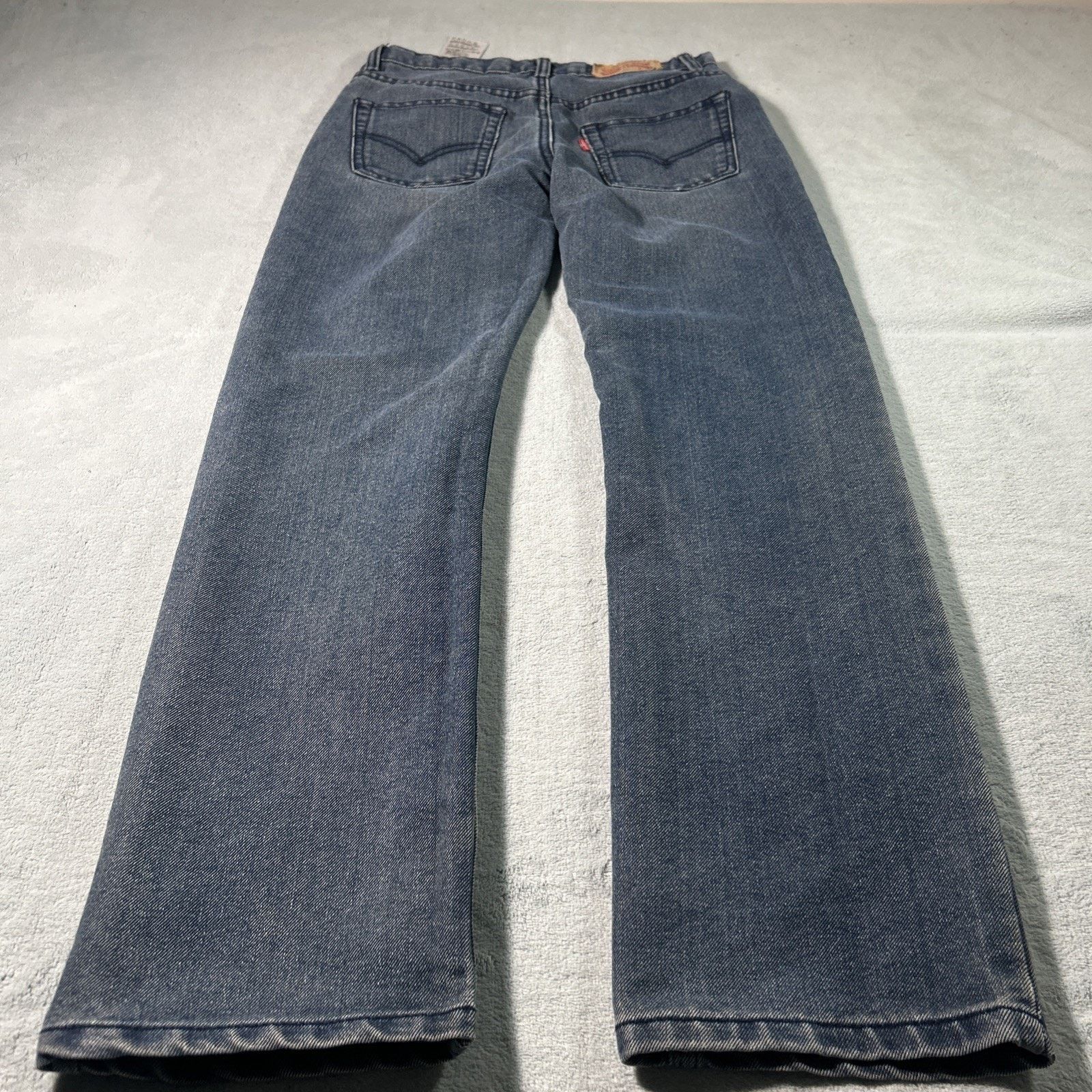 Levi's Levis 514 Straight Jeans Youth Teen 14 27x27 Hamilton Skinny Size 36" / US 14 / IT 50 - 2 Thumbnail