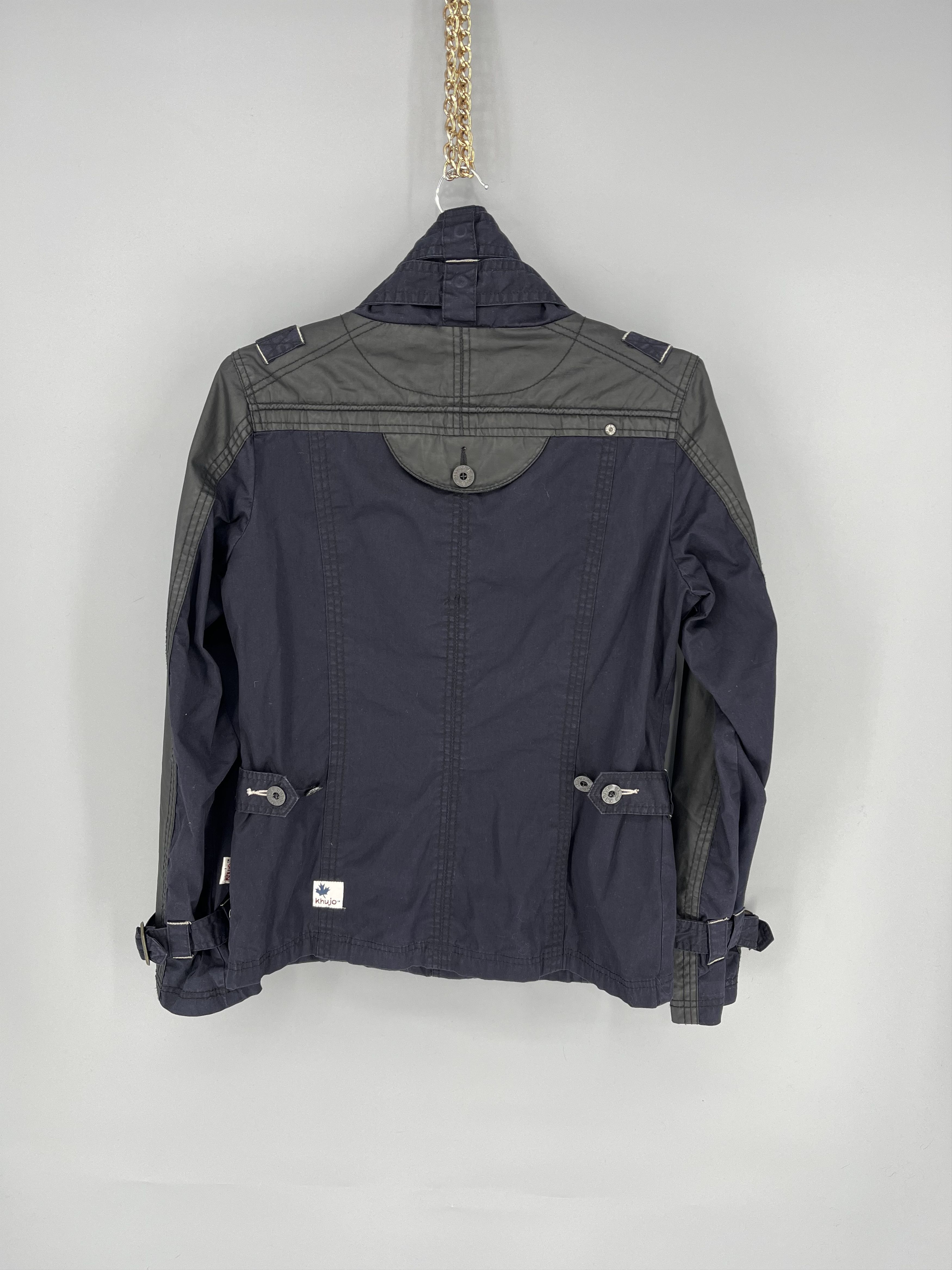 khujo Vintage KHUJO Military Jacket Womens Size L Streetwear Style Size L / US 10 / IT 46 - 9 Thumbnail