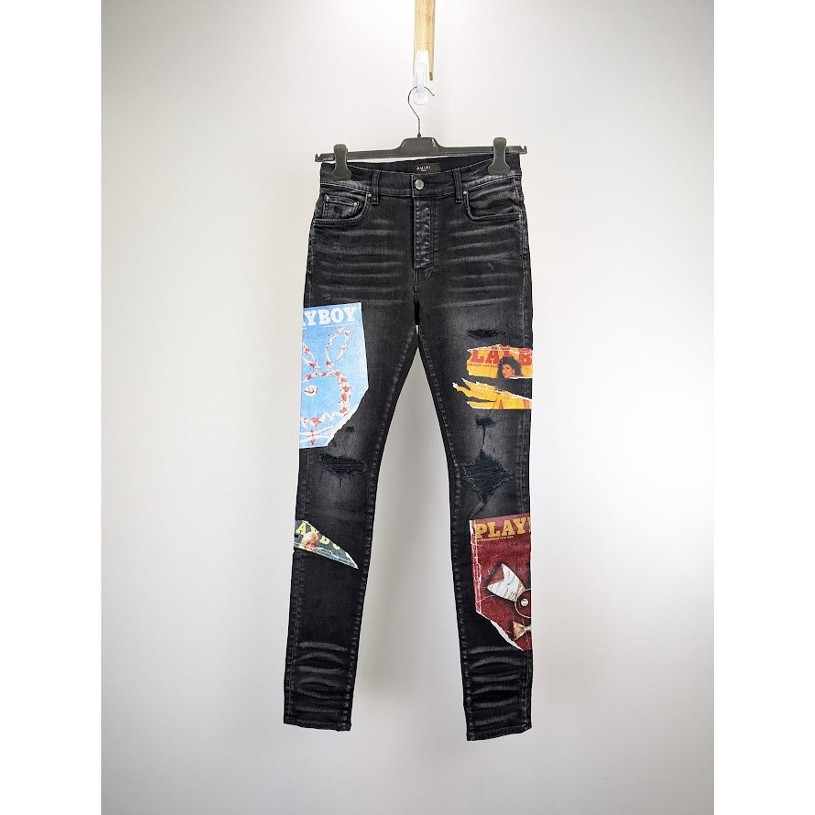 最安値 AMIRI×PLAYBOY MAGAZINE JEANS 29