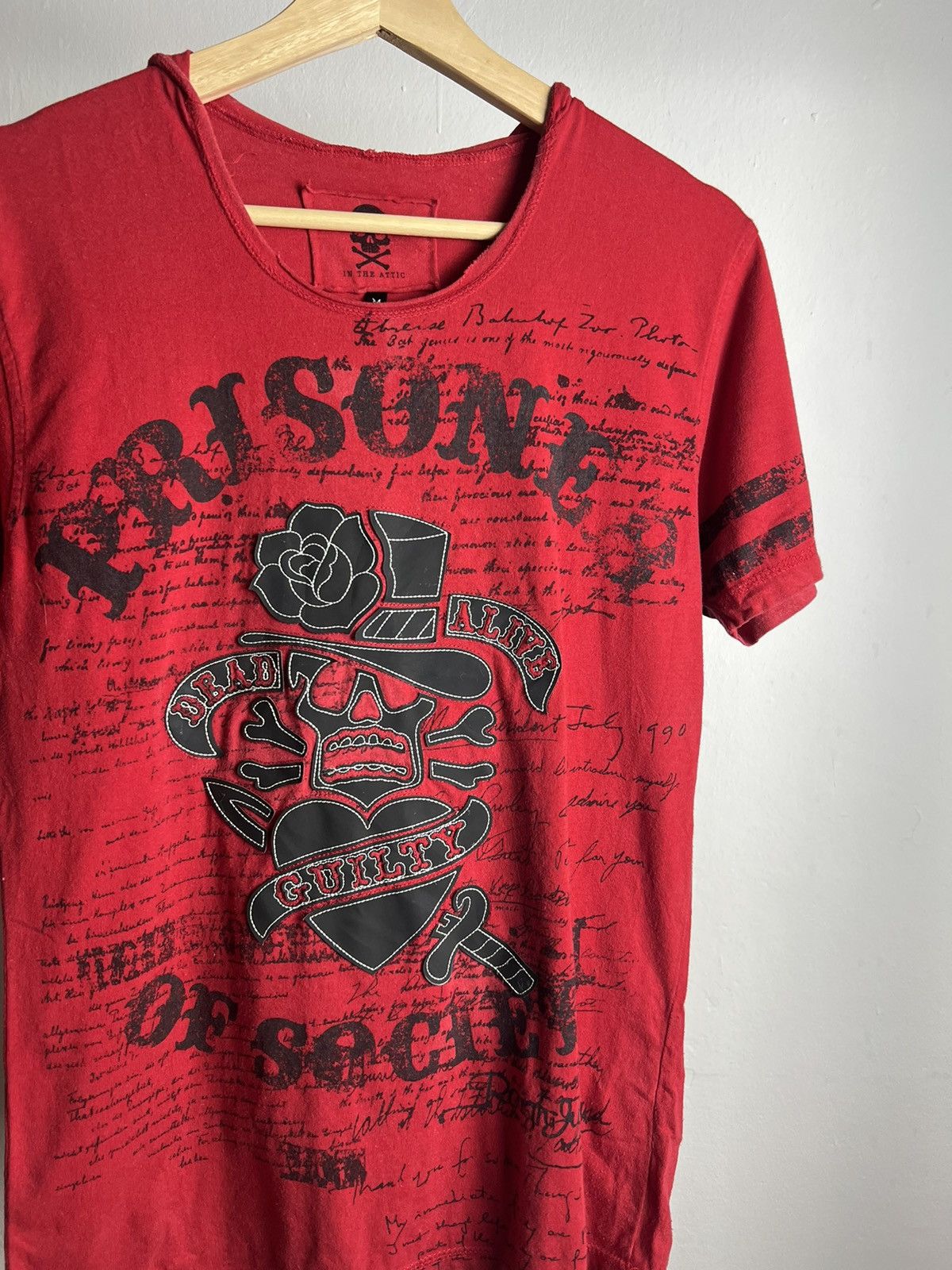 Beauty Beast × In The Attic × Japanese Brand Vintage 2000s In The Attic "Prisoner of Society" Hooded Size US M / EU 48-50 / 2 - 2 Thumbnail
