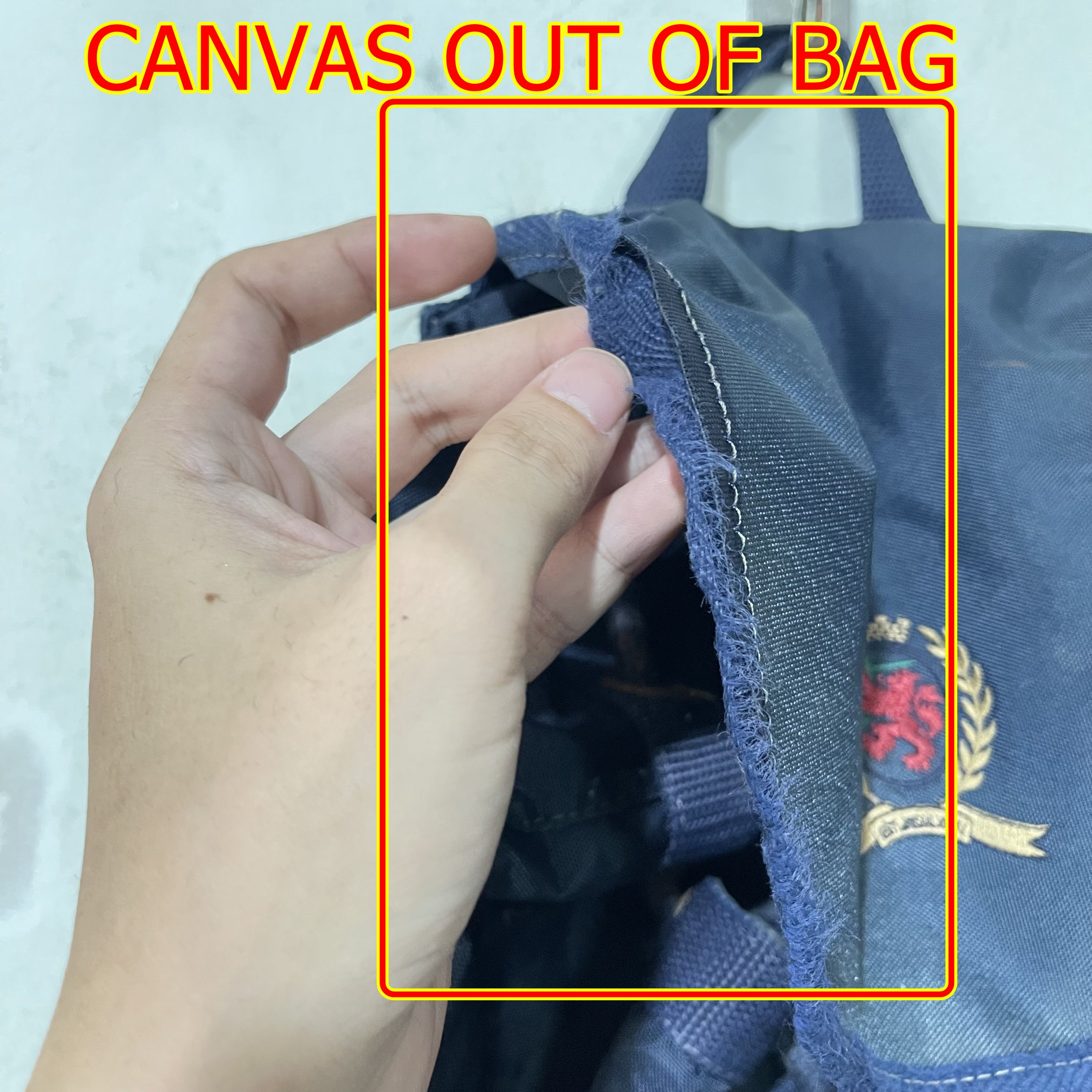 Tommy Hilfiger Vintage 90s Tommy Hilfiger Backpack Size ONE SIZE - 13 Thumbnail