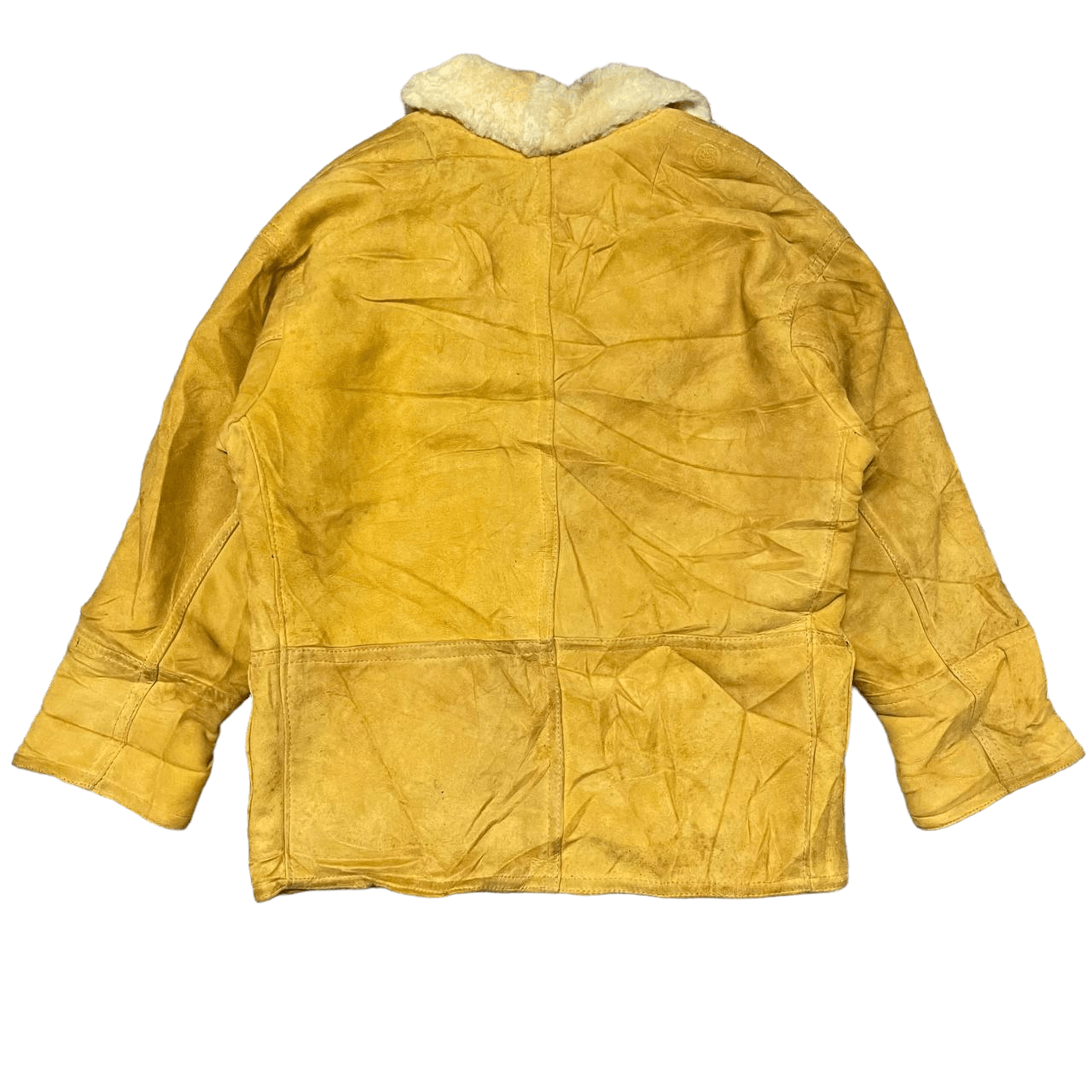 Japanese Brand Vintage Massini Sheepskin Leather Jacket Shearling Coat Size US L / EU 52-54 / 3 - 8 Thumbnail