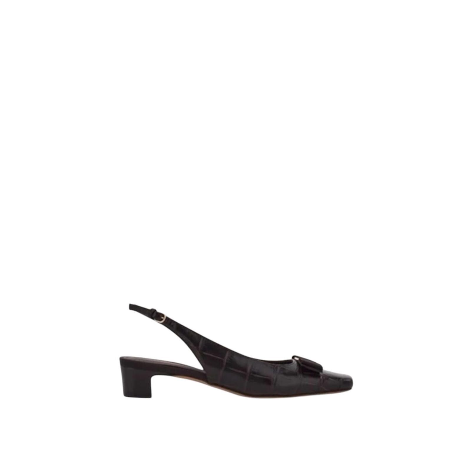 Salvatore Ferragamo Ferragamo Iconic Bow Slingback Size ONE SIZE - 1 Thumbnail
