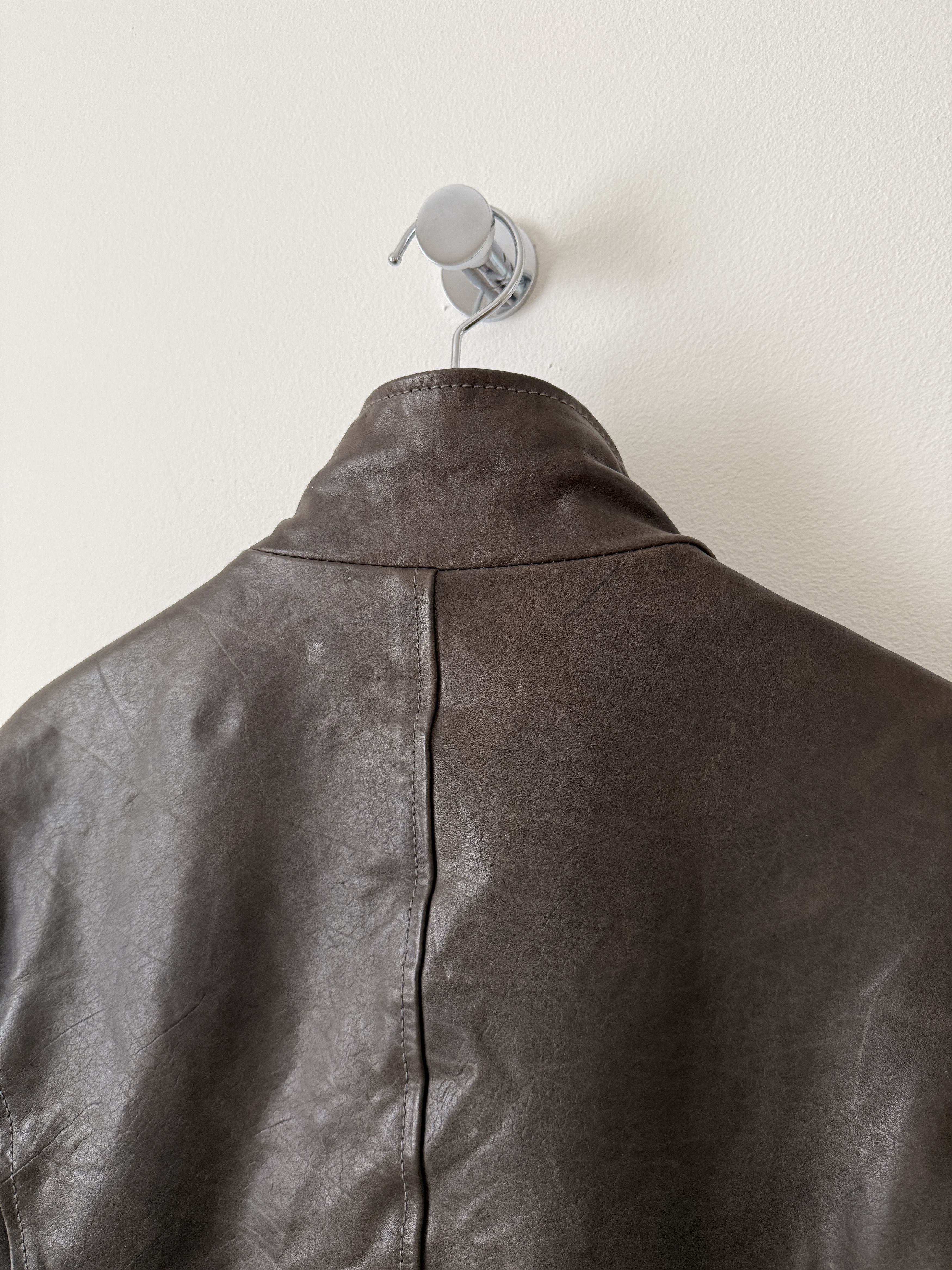Poeme Bohemien Leather Moto Jacket Size US M / EU 48-50 / 2 - 14 Thumbnail