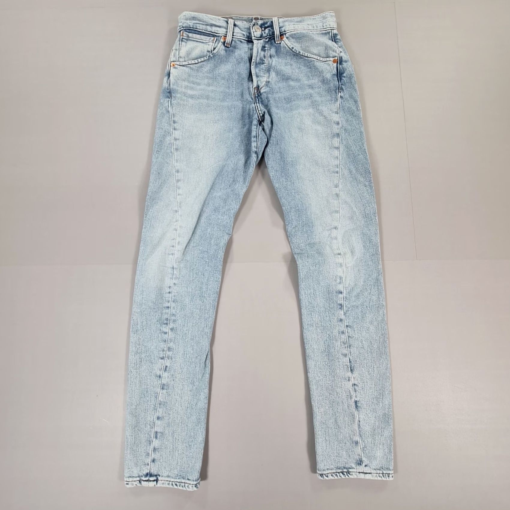 Levi's Levi's Engineered Jeans Mens Blue W26 L30 Twisted Leg Premium Den​im Size US 26 / EU 42 - 4 Thumbnail