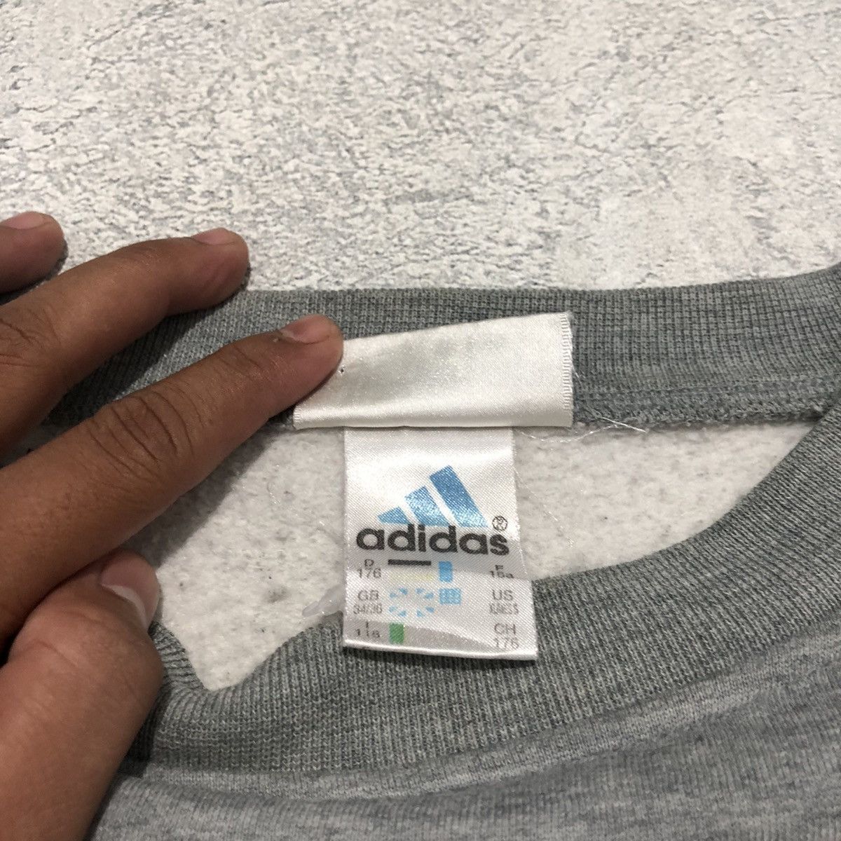 Adidas Sweatshirt Adidas Vintage Size US XL / EU 56 / 4 - 4 Thumbnail