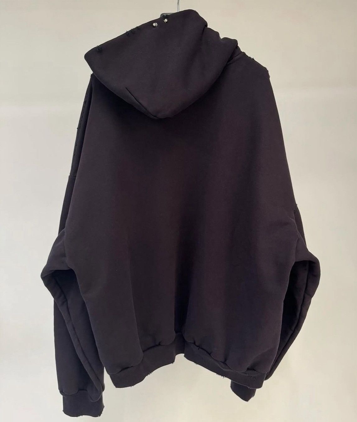 Balenciaga Balenciaga Piercing Oversized Hoodie Size US S / EU 44-46 / 1 - 3 Thumbnail