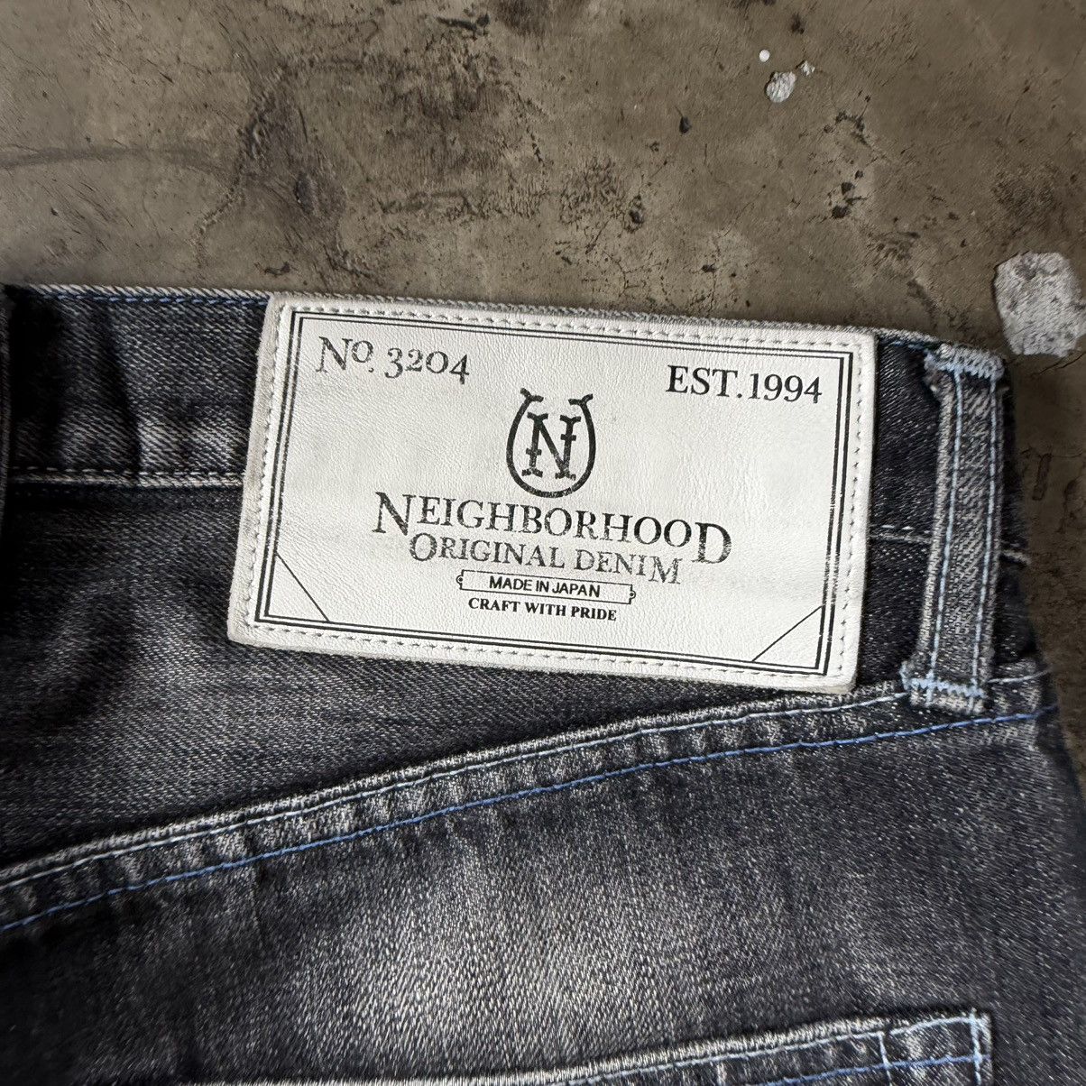 Neighborhood Neighborhood Japan - Washed Deep Mid 14oz Selvedge Jeans Size US 32 / EU 48 - 8 Thumbnail