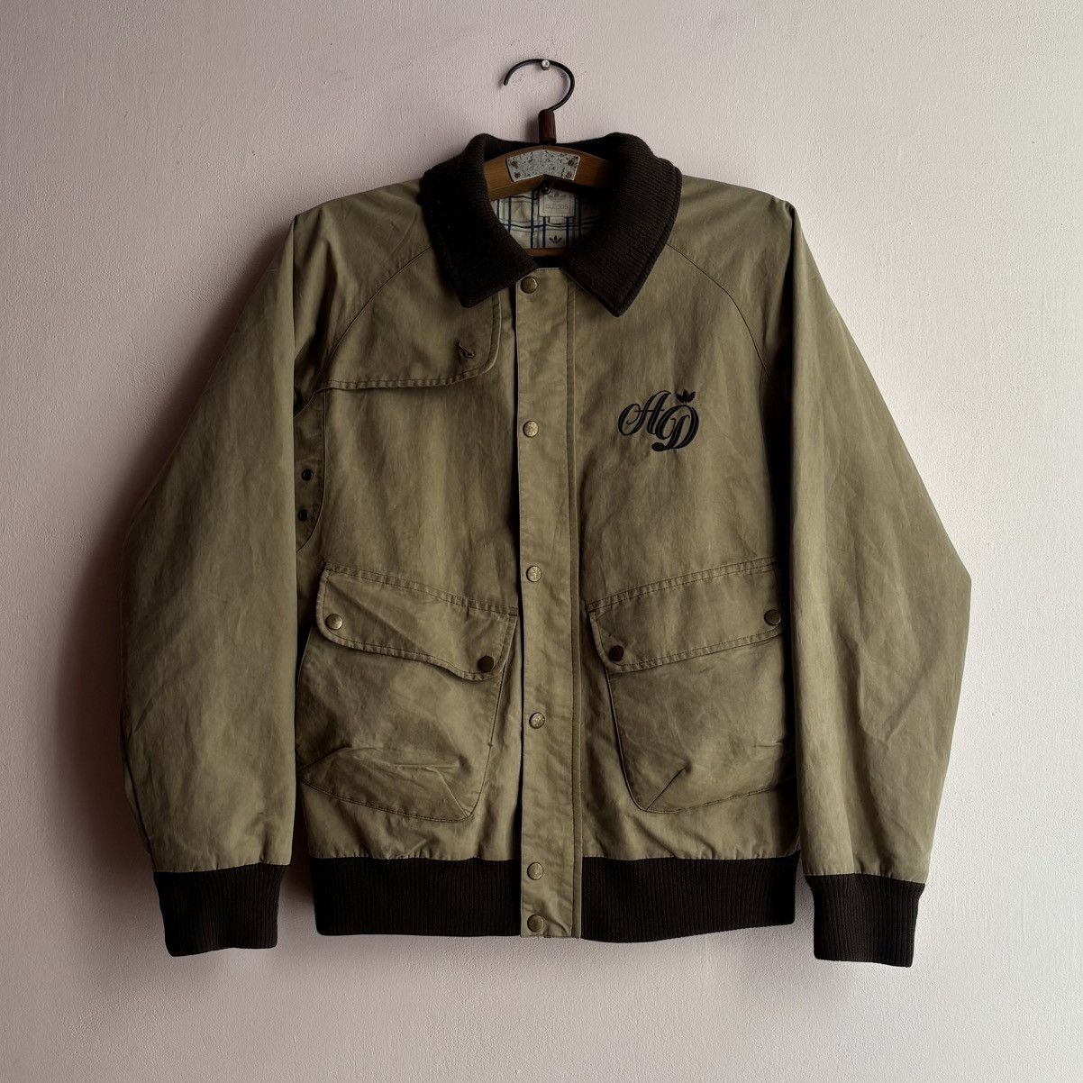 Adidas Adidas Archive 00s Freizeit Klub Canvas Bomber Y2K Rare Size US S / EU 44-46 / 1 - 1 Thumbnail
