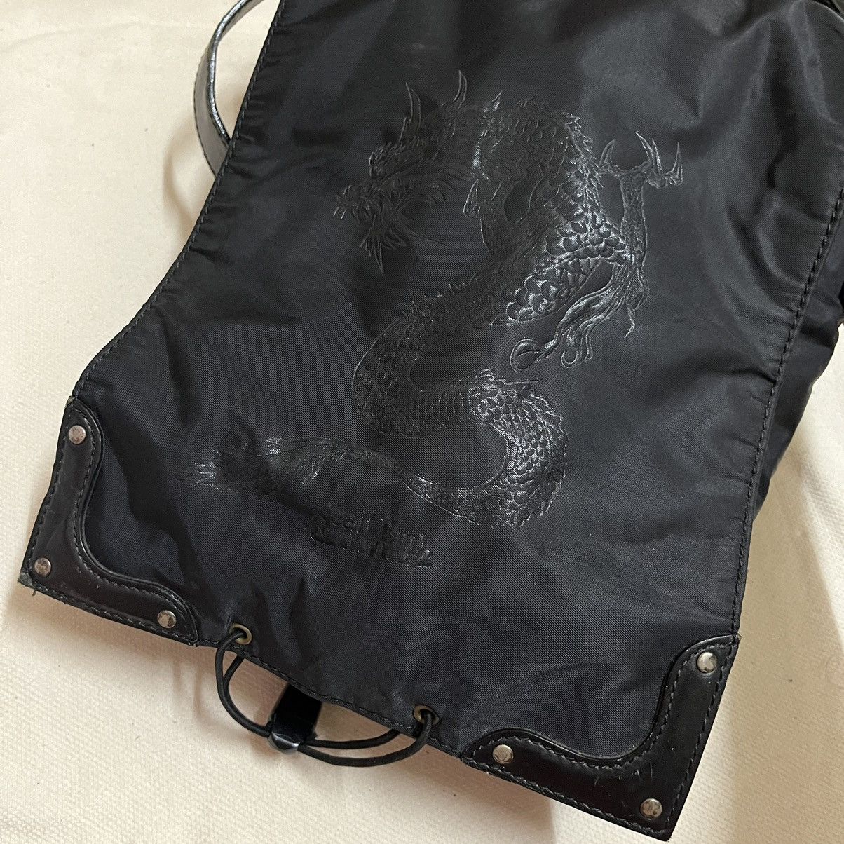 Japanese Brand × Jean Paul Gaultier × Vintage Authentic Vintage Jean Paul Gaultier Dragon Motive Nylon Bag Size ONE SIZE - 3 Thumbnail