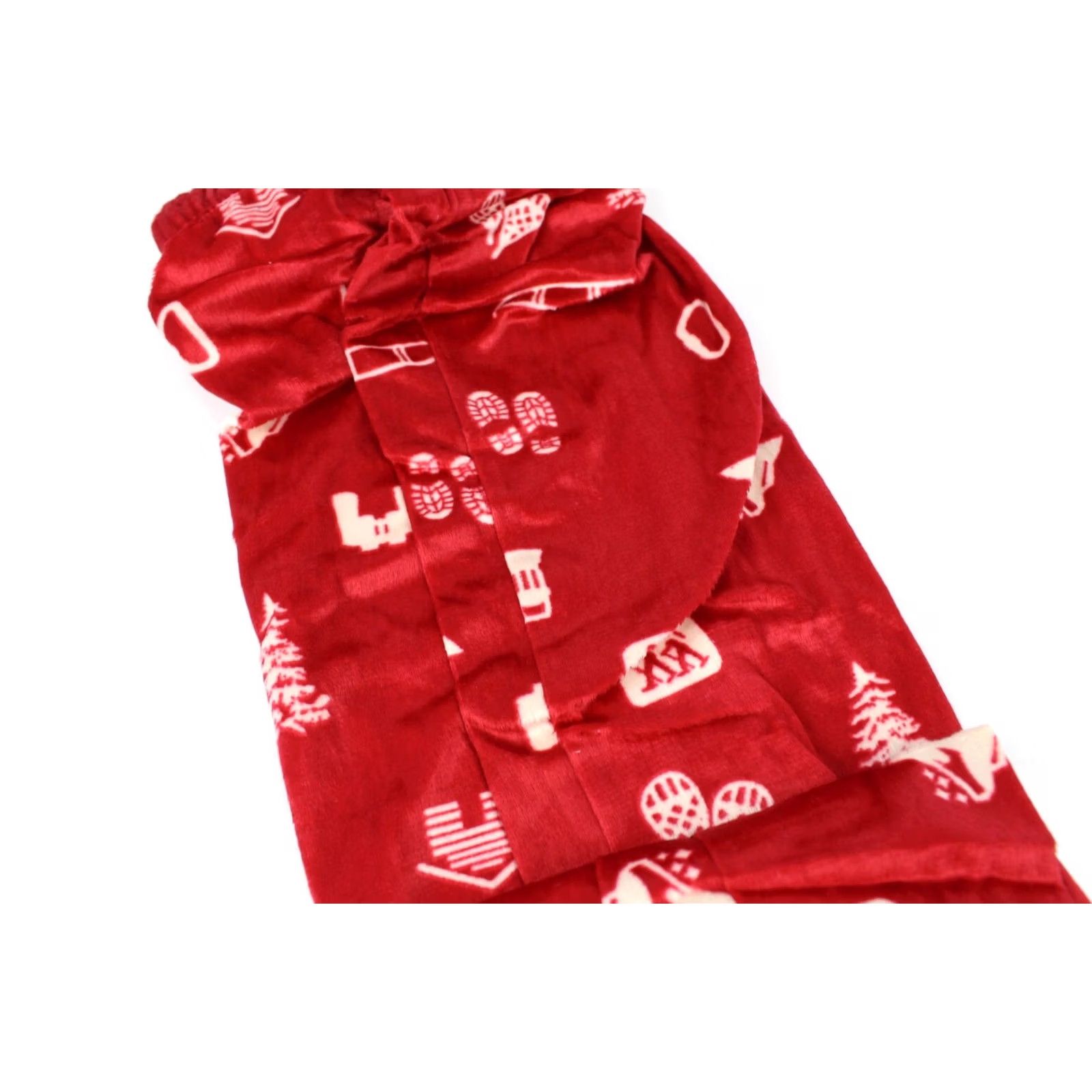 Vintage Columbia Men's Pajamas Set Shirt Pants Winter Camp Spaced L Large Mountain Red Size US L / EU 52-54 / 3 - 6 Thumbnail