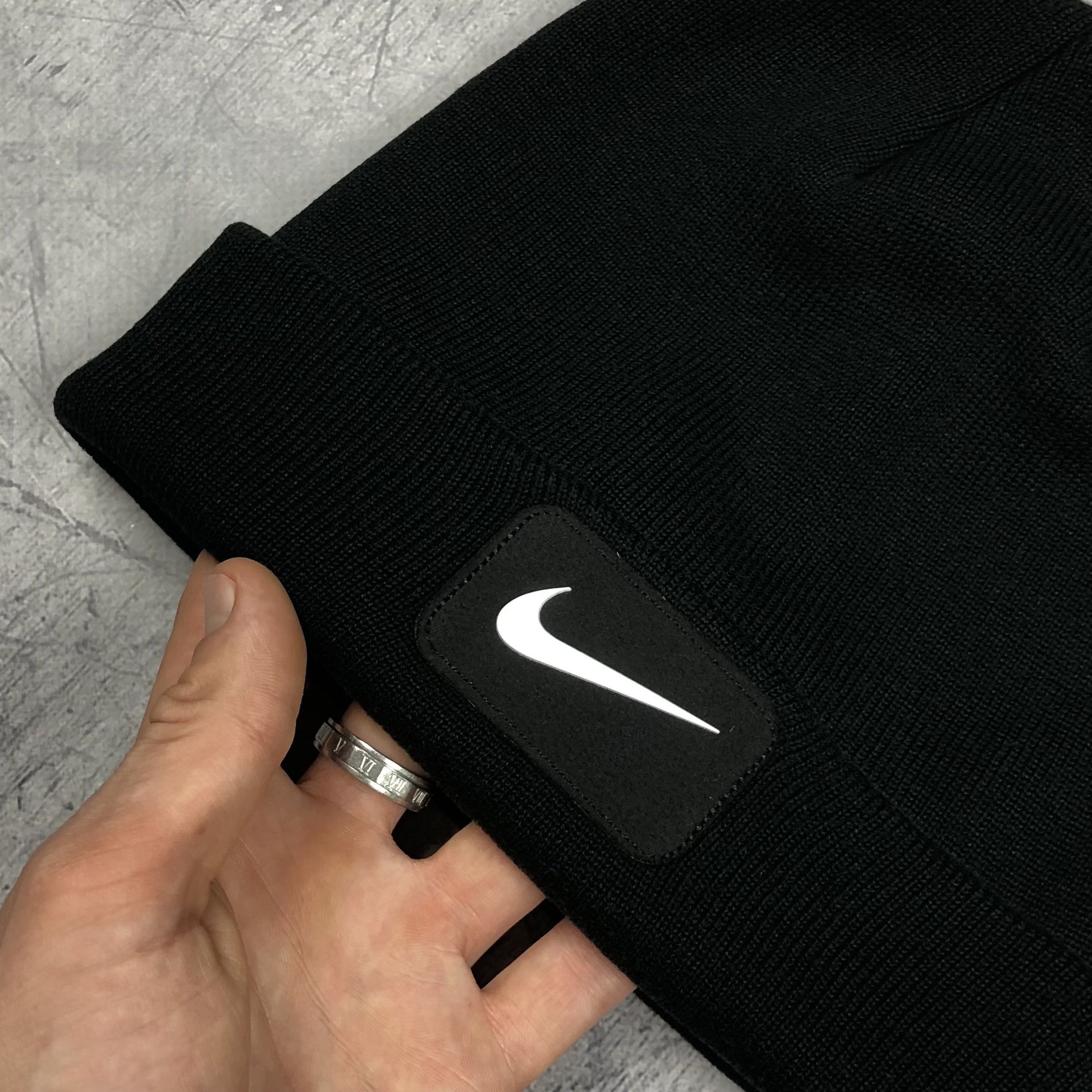 Nike Y2K Nike Swoosh Drill Hat Size ONE SIZE - 3 Thumbnail