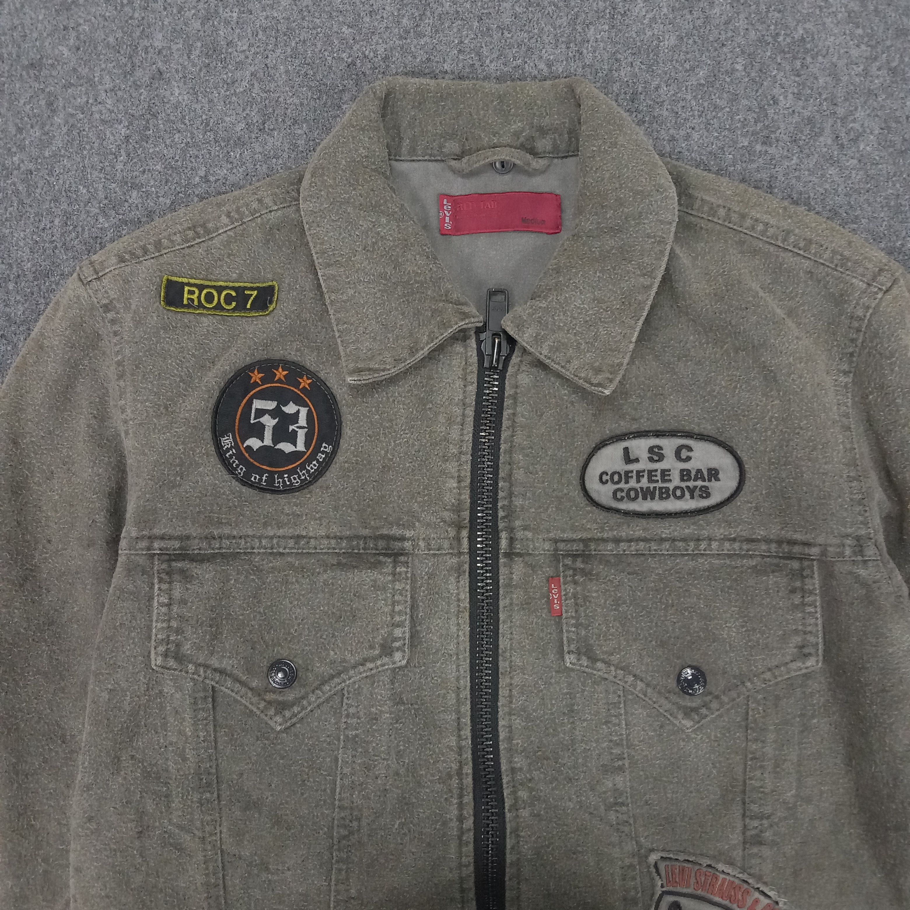 Levi's Levi Strauss & Co American Style Patches Rockers Jacket Size US S / EU 44-46 / 1 - 2 Thumbnail