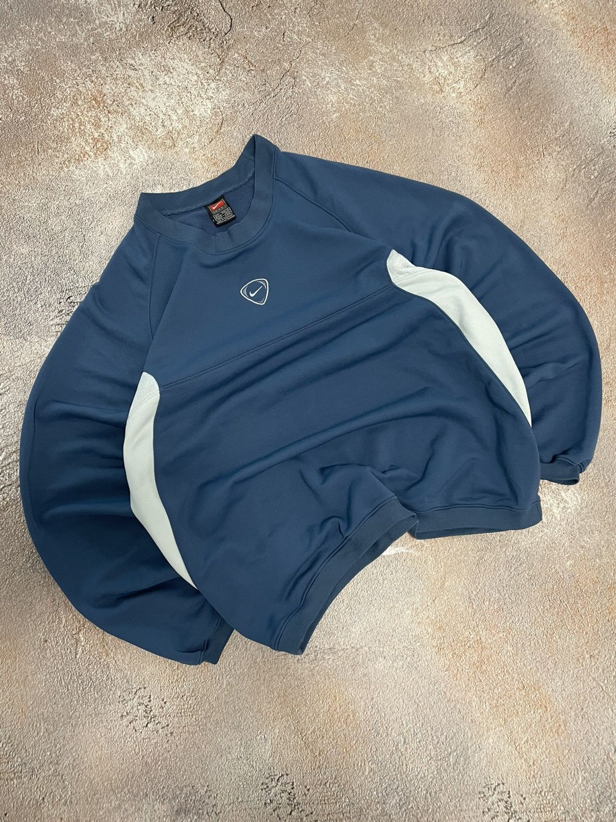 Nike Vintage Nike Center Swoosh Boxy Sweatshirt Size US M / EU 48-50 / 2 - 1 Thumbnail