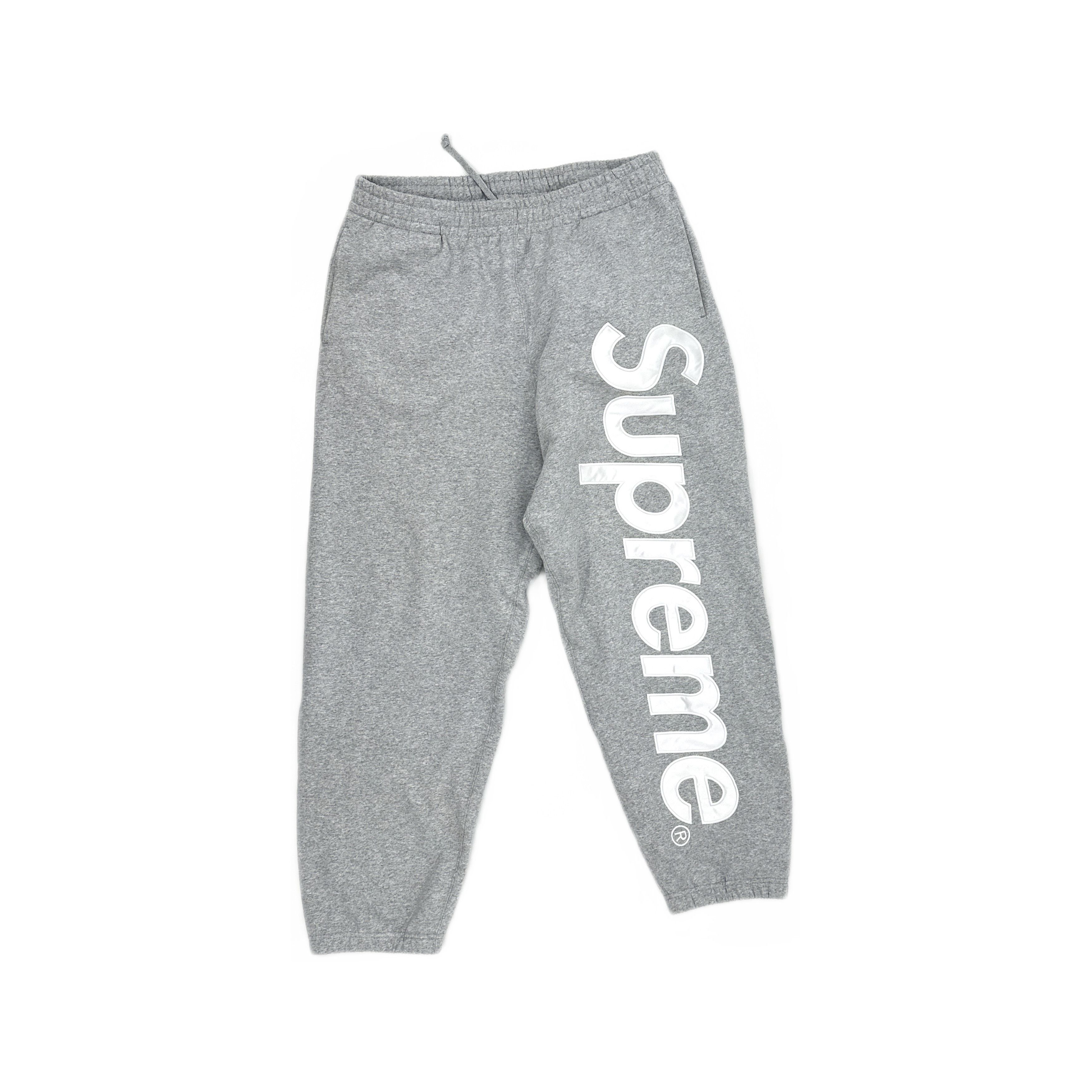 Supreme Supreme Satin Appliqué Sweatpants Large Size US 34 / EU 50 - 1 Thumbnail